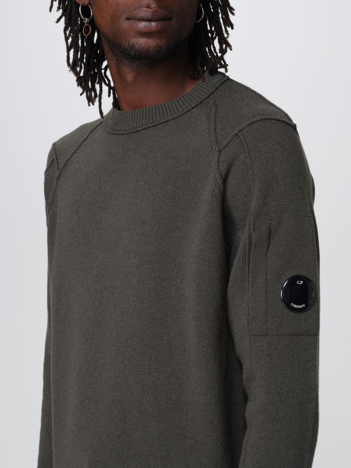 Cp company hot sale grey sweatshirt