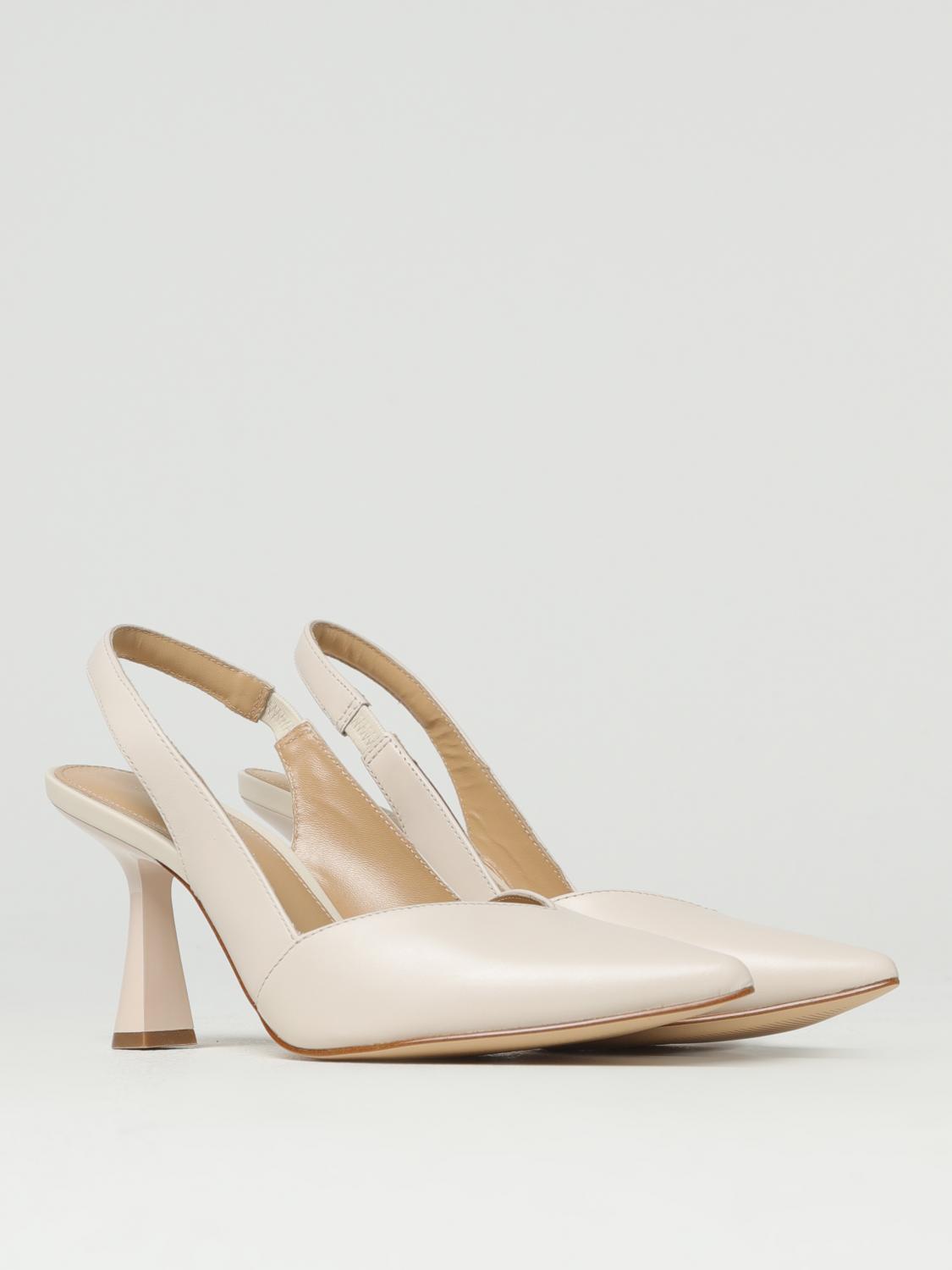 Michael kors heels on sale white