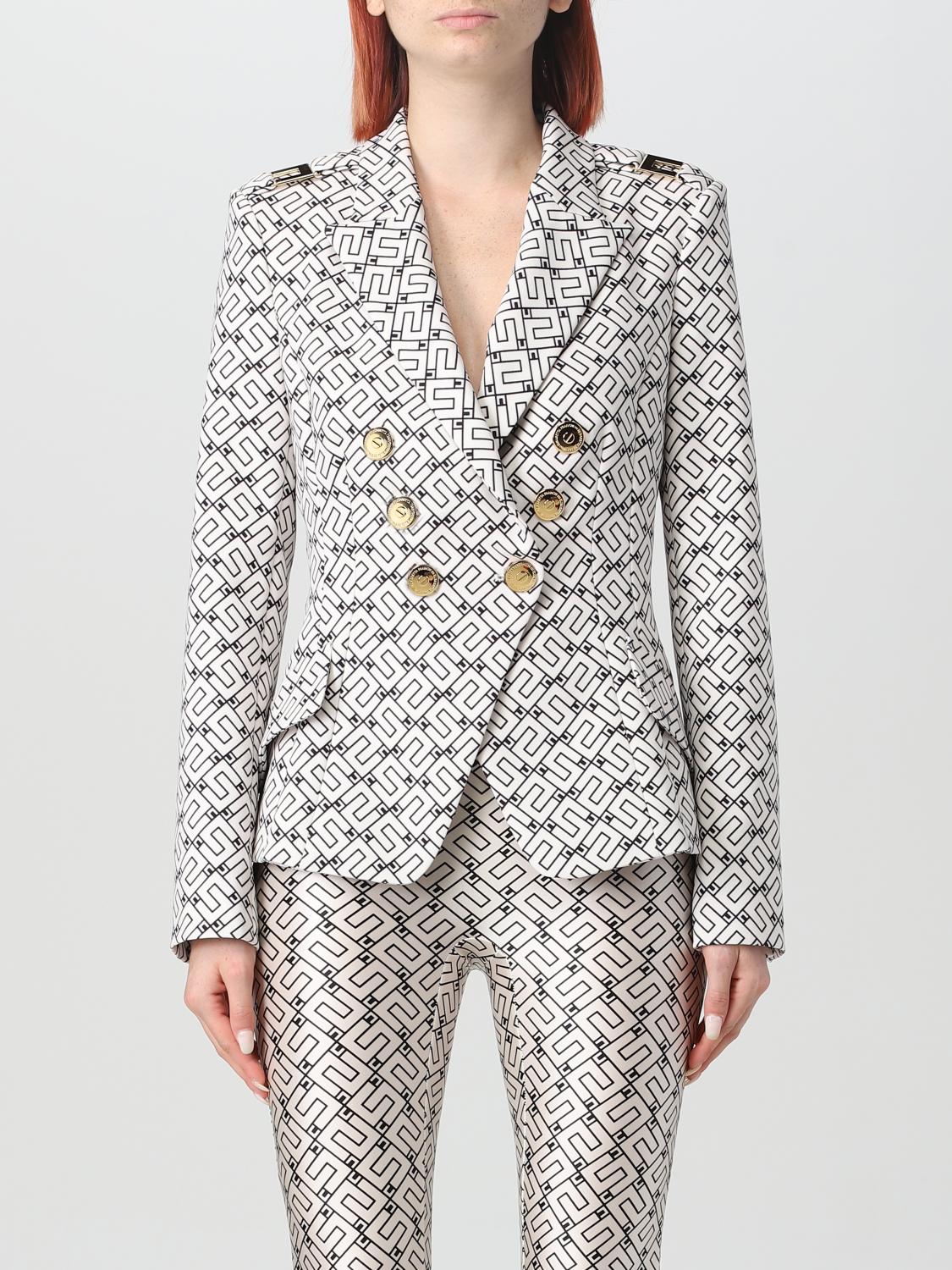 Elisabetta Franchi Blazer  Woman Color Yellow Cream