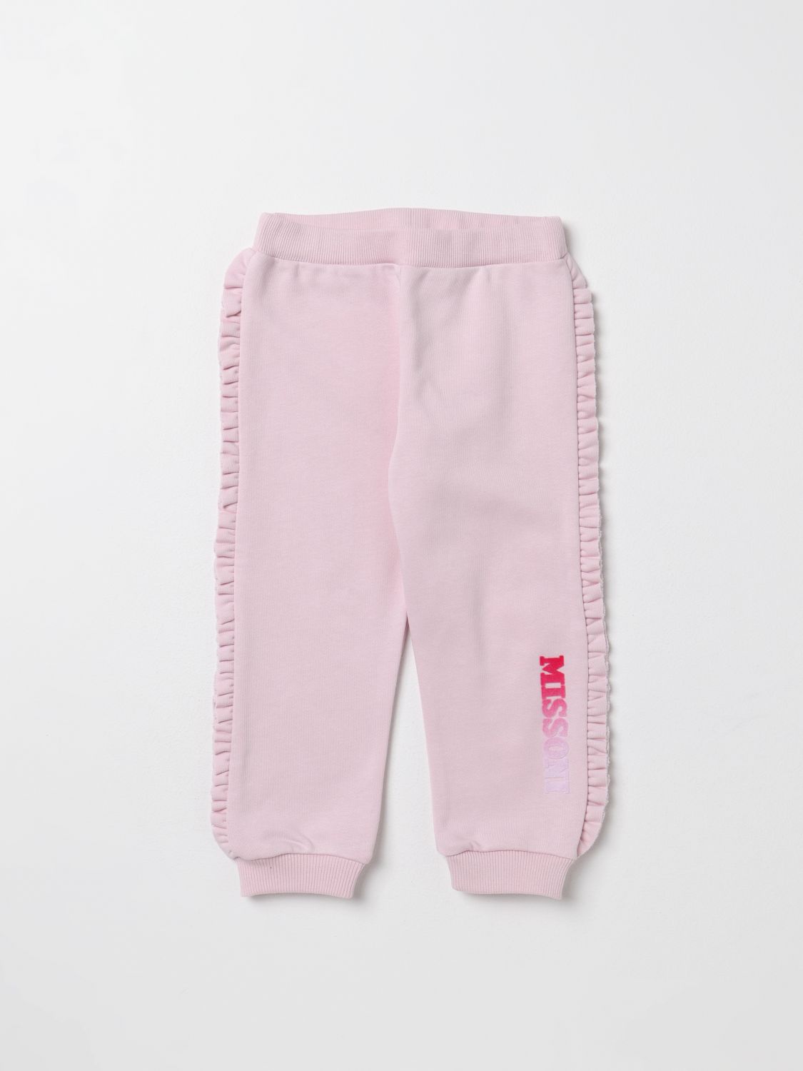 Missoni Babies' Pants  Kids Color Pink