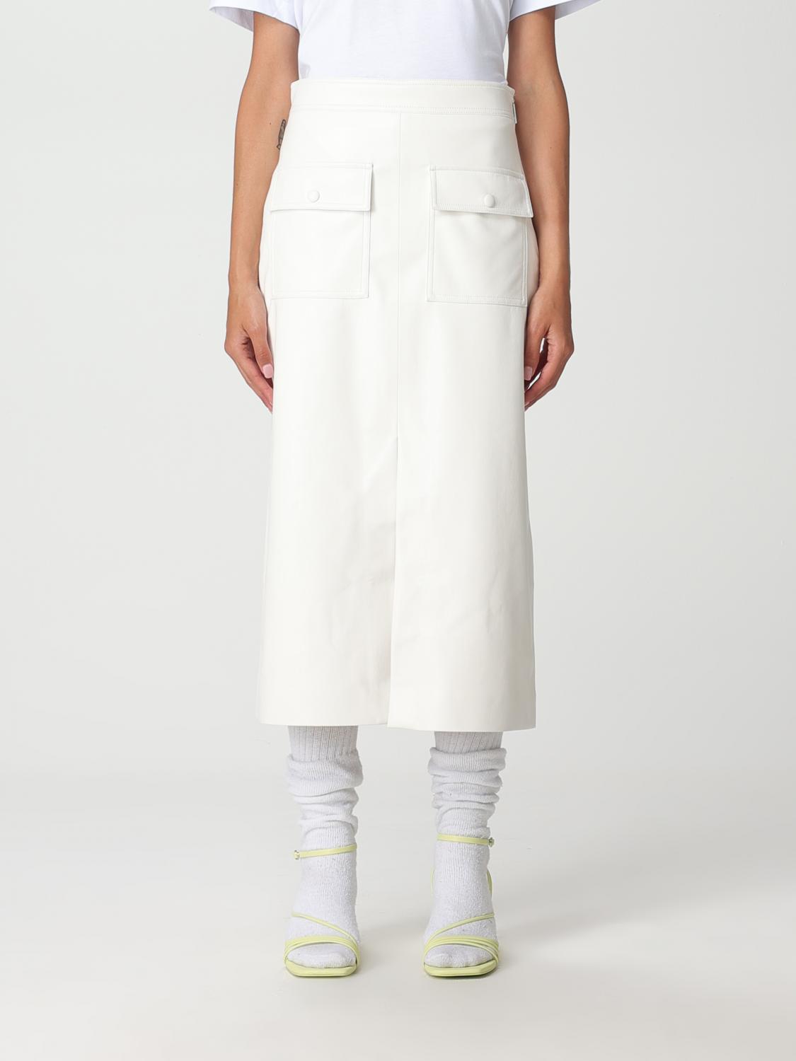 Msgm Skirt  Woman Color White