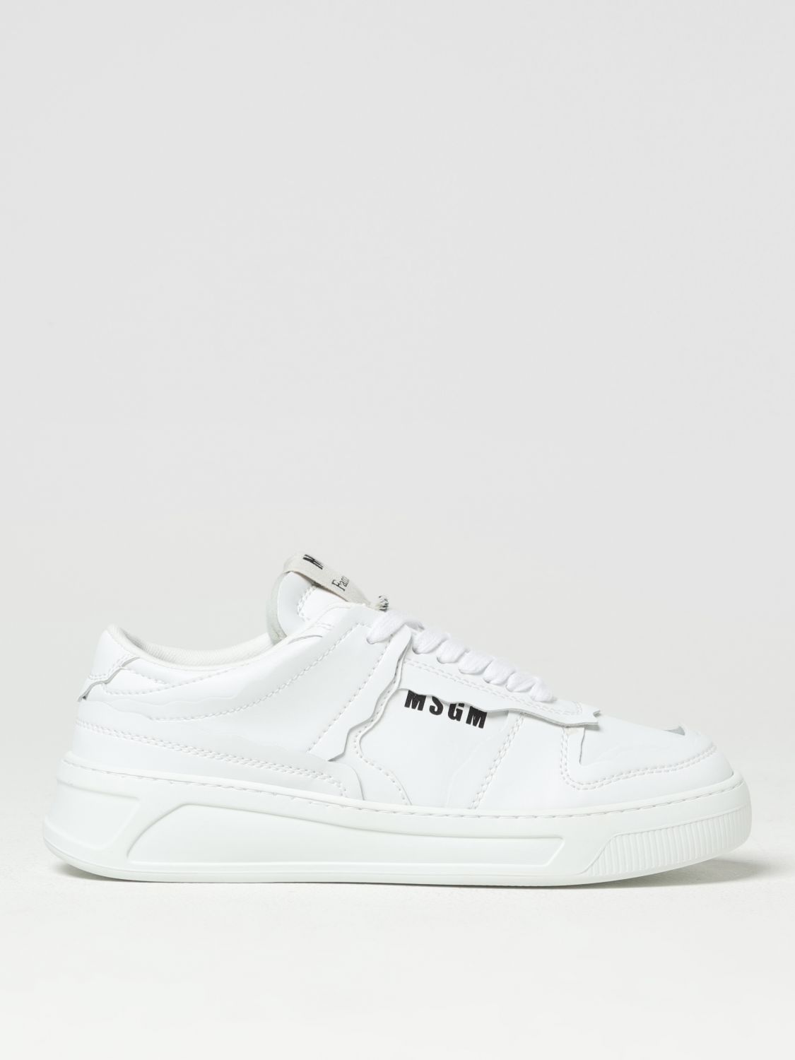 Msgm Sneakers  Woman In White