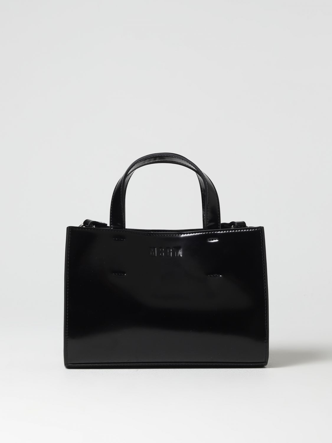 Msgm Handbag  Woman In Black