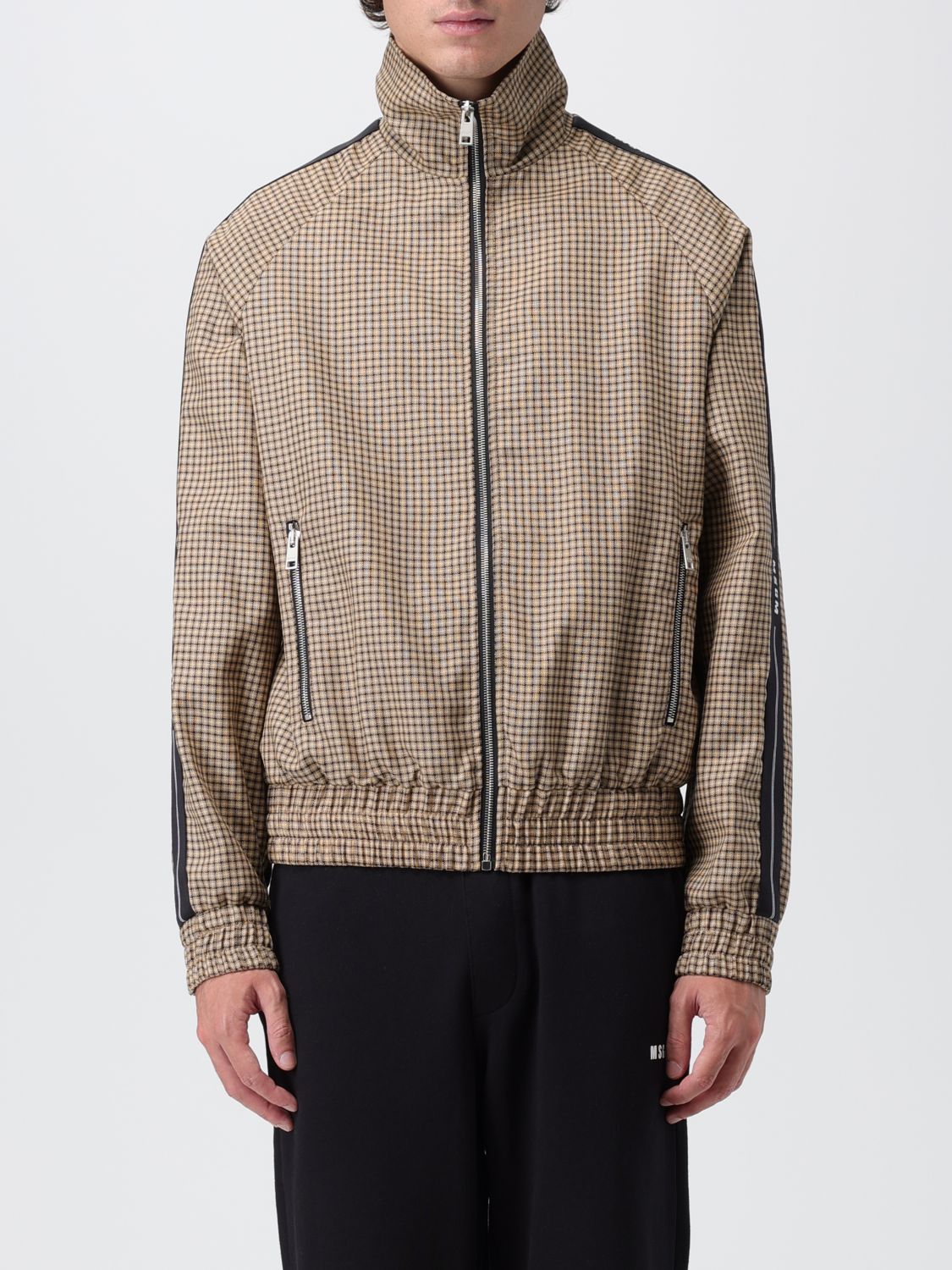 Msgm Jacket  Men Color Beige