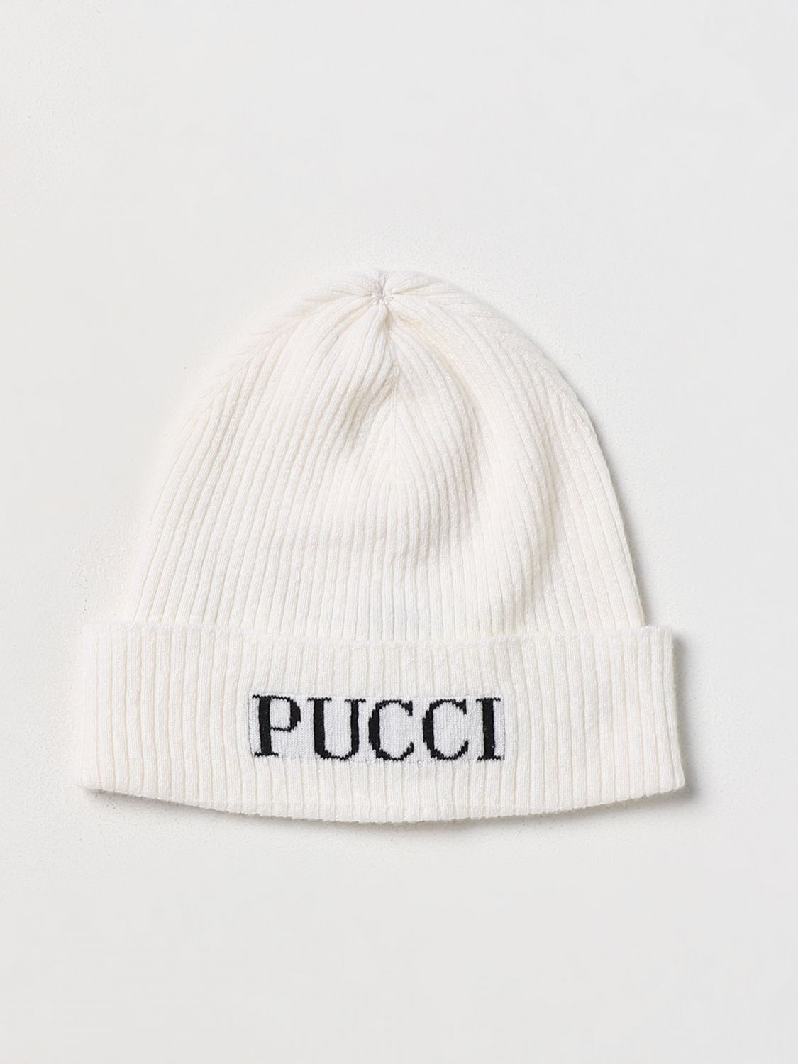 Emilio Pucci Junior Girls' Hats  Kids Color White