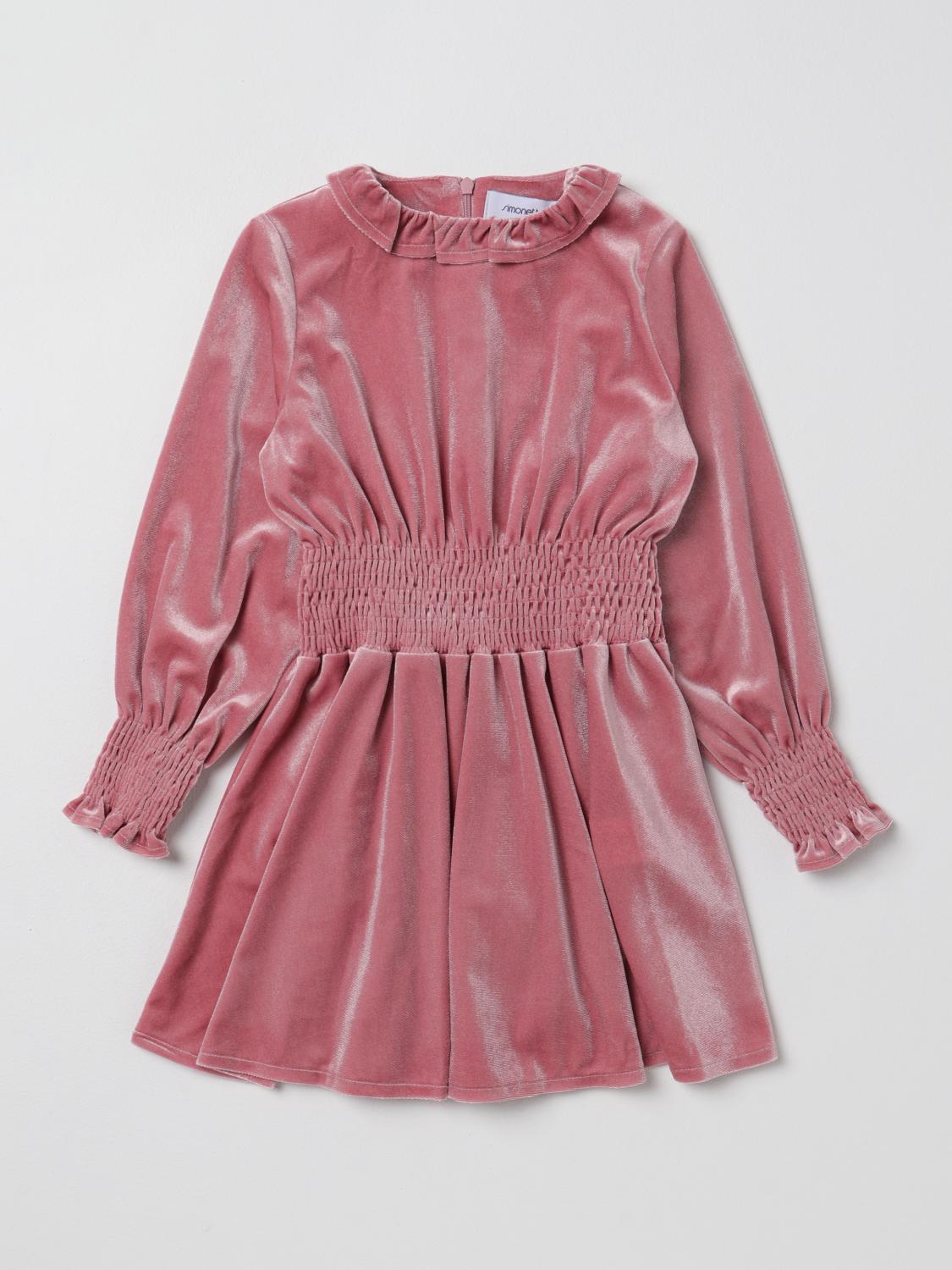 Simonetta Dress  Kids In Pink