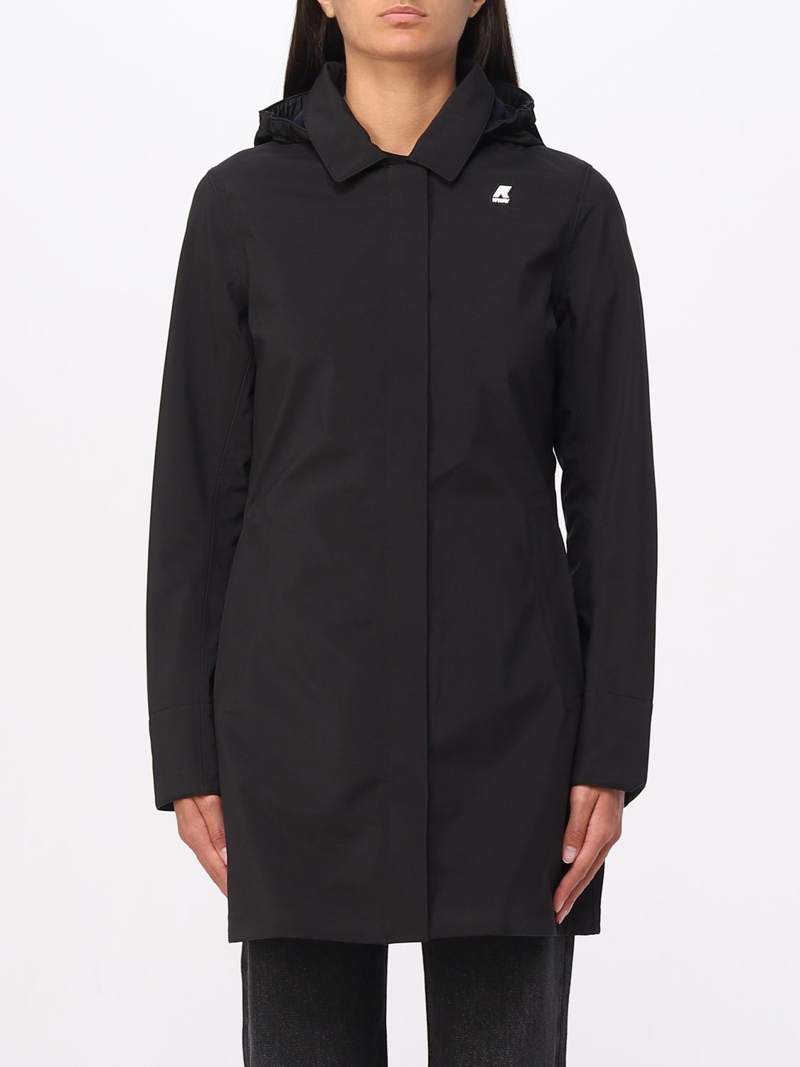 K-way Coat  Woman Color Black