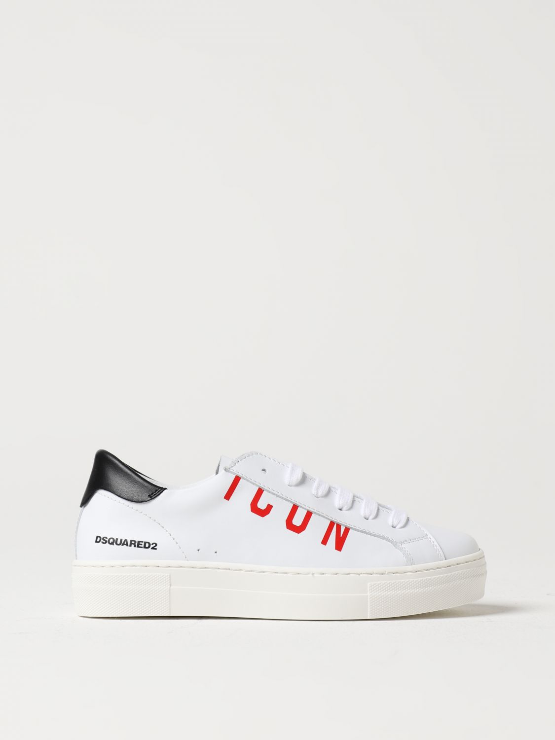 Shop Dsquared2 Sneakers  Kids Color White In 白色