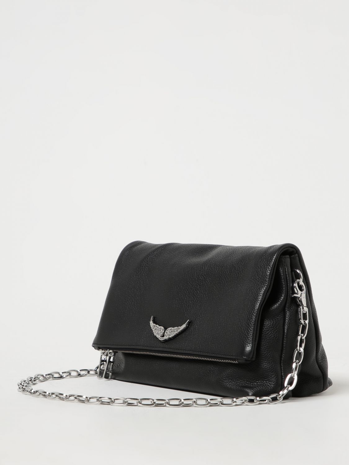 ZADIG & VOLTAIRE: shoulder bag for woman - Black  Zadig & Voltaire  shoulder bag LWBA02248 online at