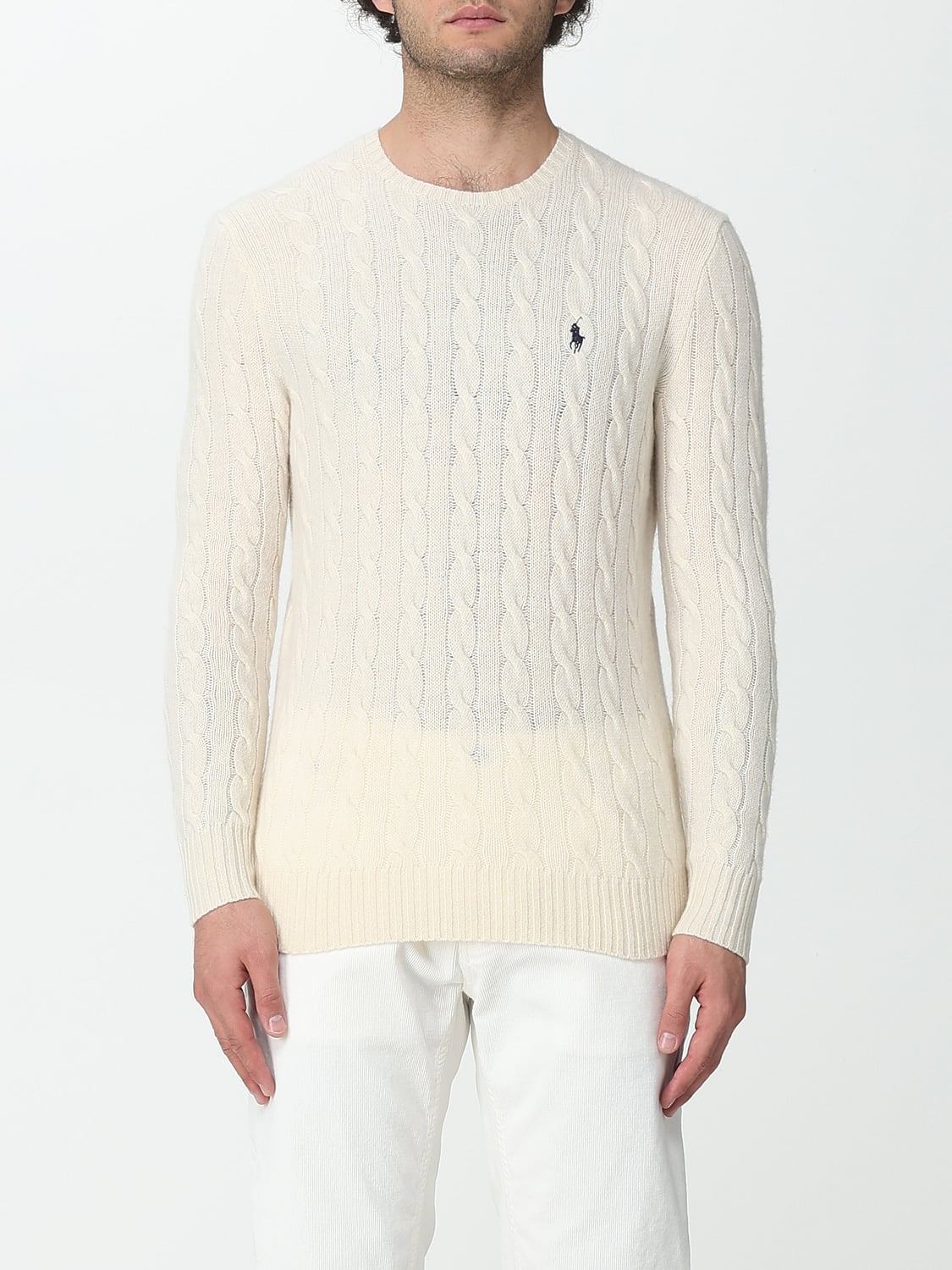 Polo Ralph Lauren Sweater in Yellow Cream