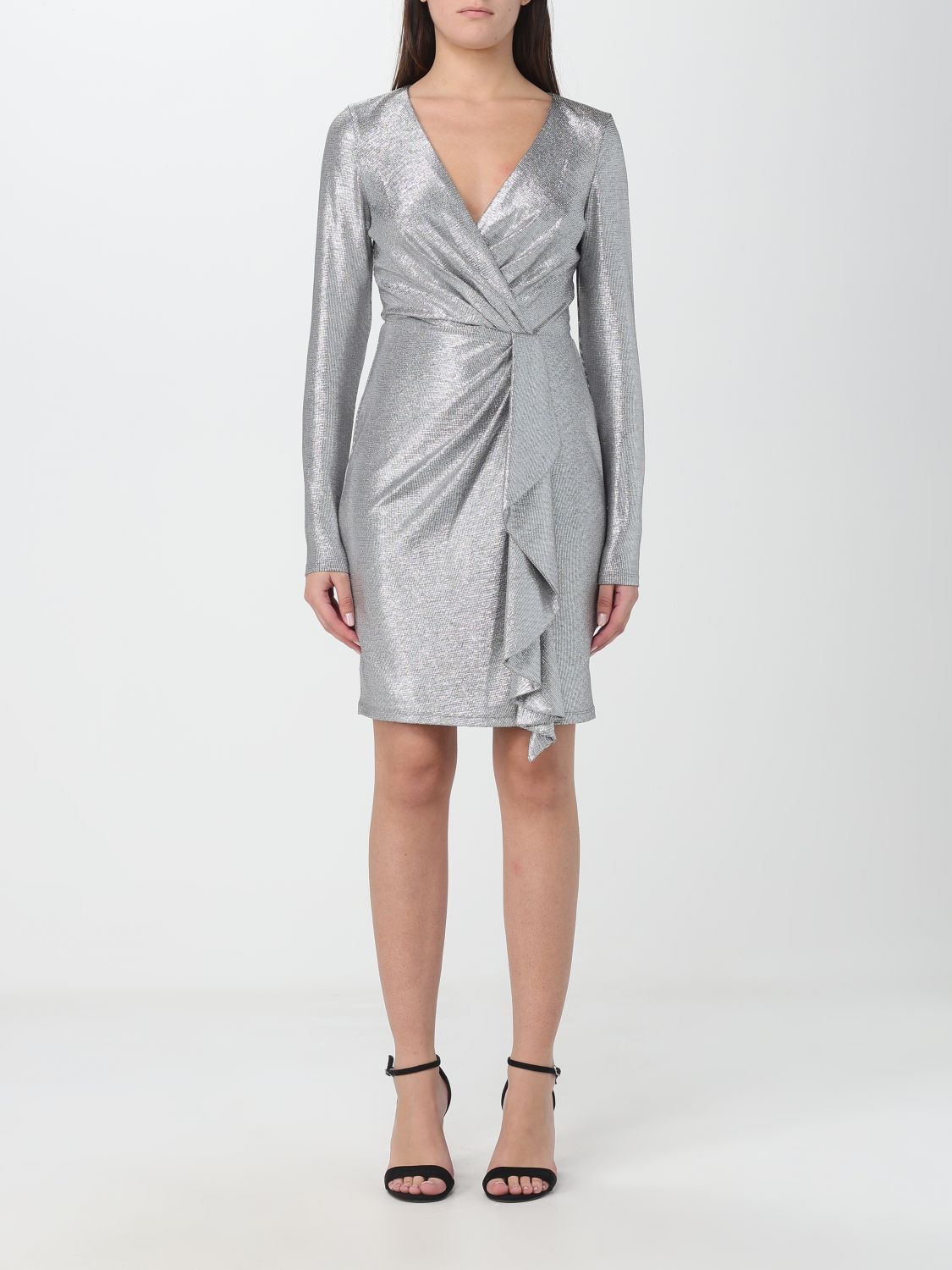 Lauren Ralph Lauren Dress  Woman In Silver