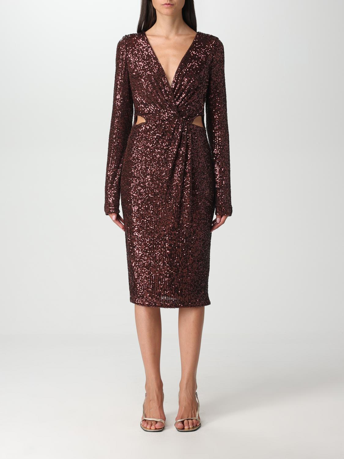 LAUREN RALPH LAUREN: dress for woman - Bronze | Lauren Ralph Lauren ...