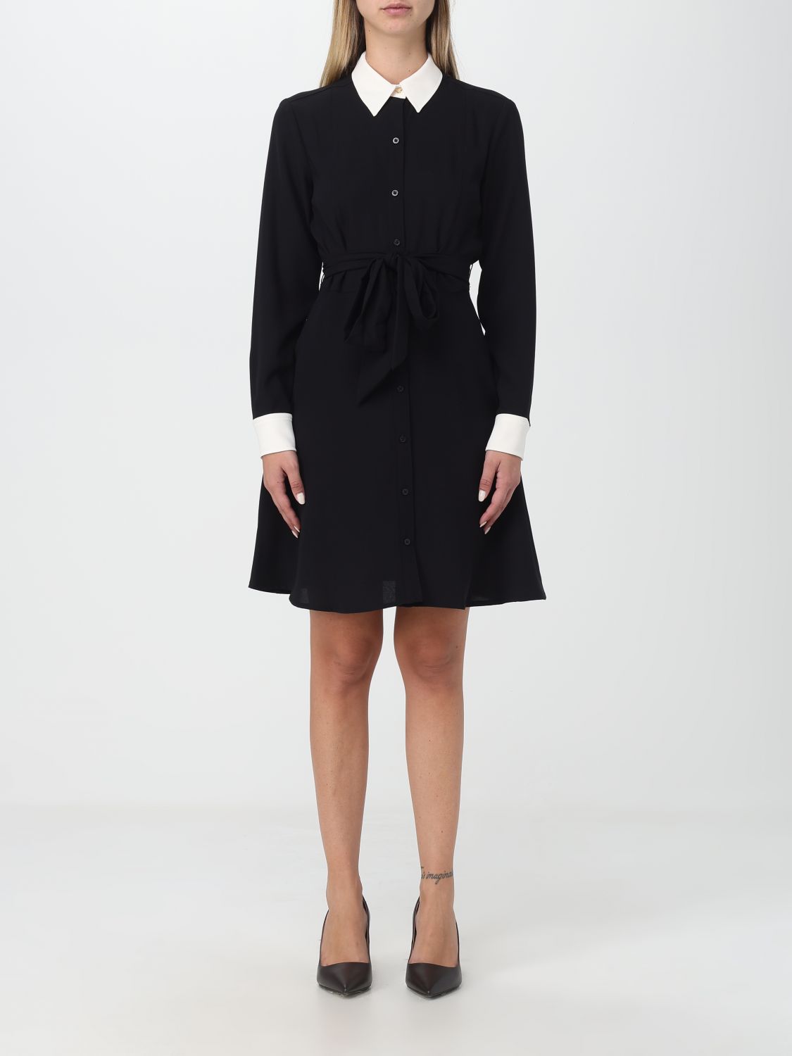 Lauren Ralph Lauren Dress Woman In Black | ModeSens