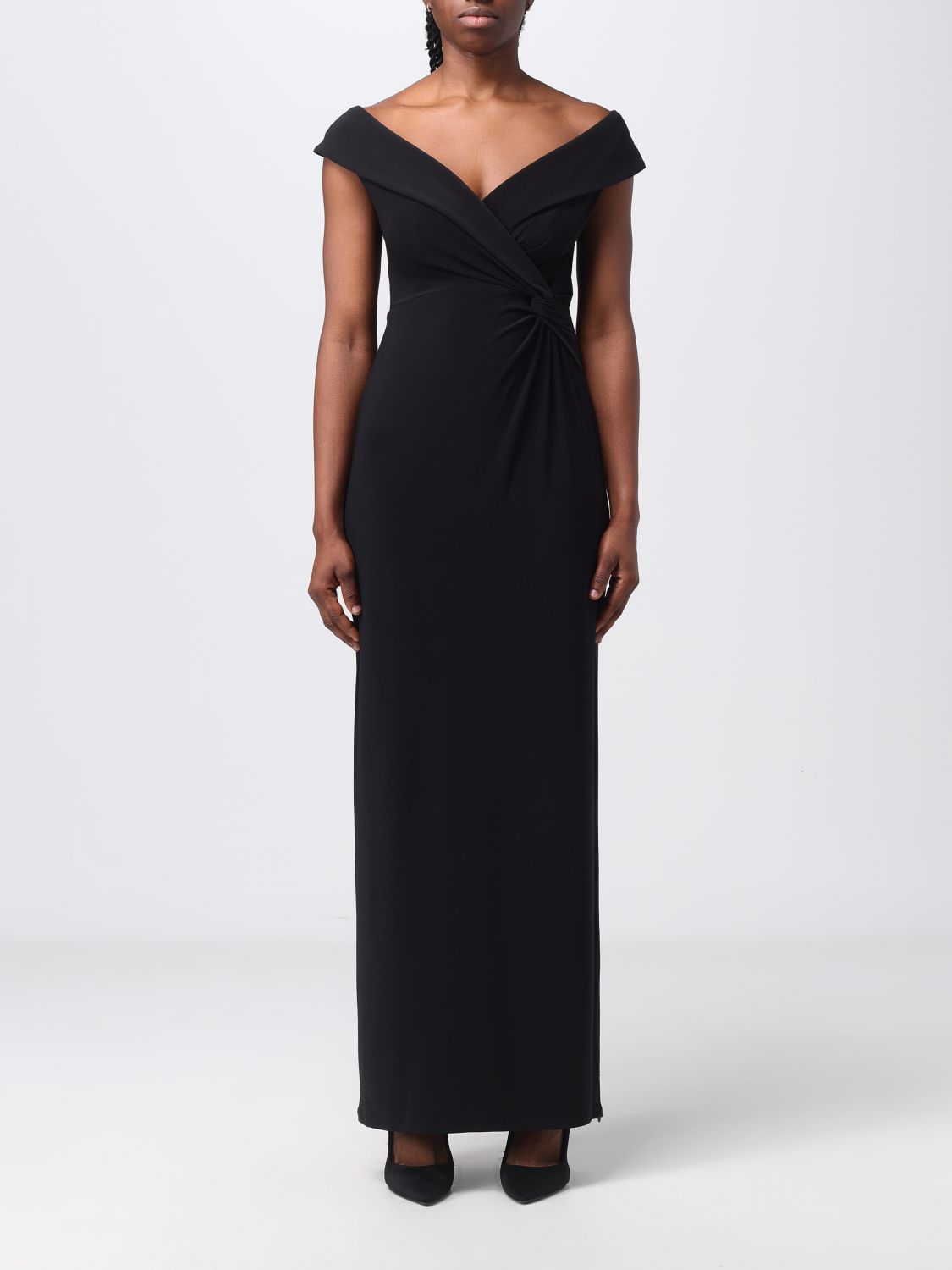 Lauren Ralph Lauren Dress Woman In Black | ModeSens