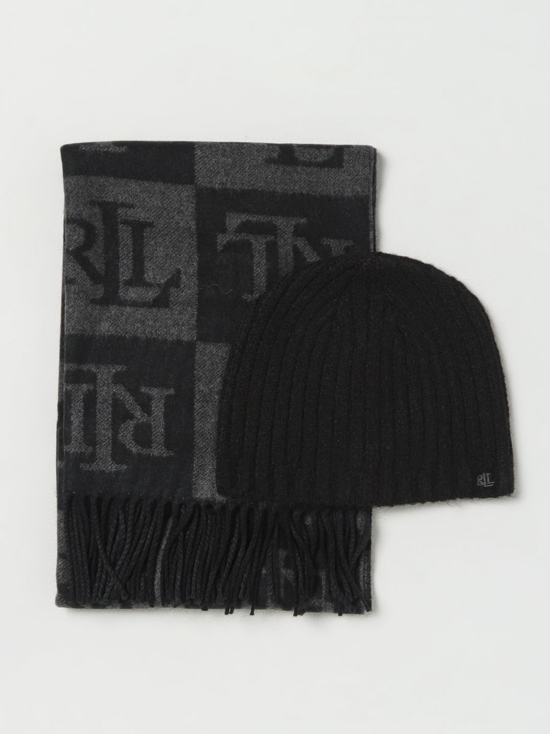 Louis Vuitton Grey Pattern Wool Beanie