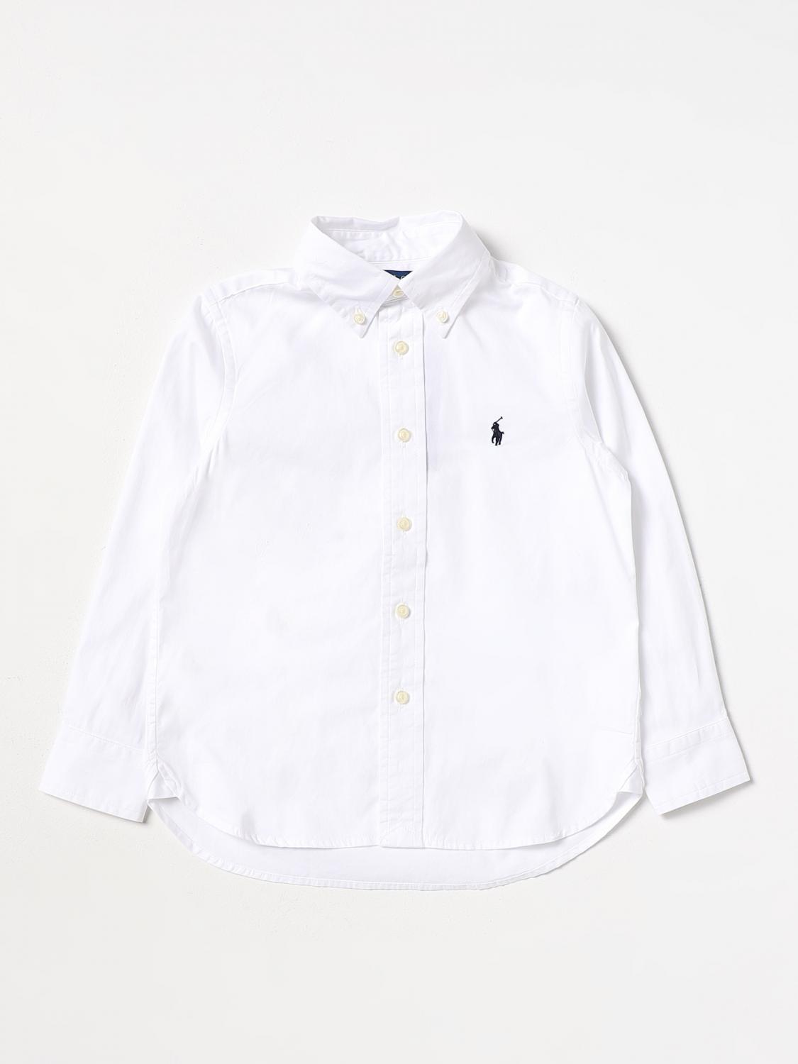 Polo Ralph Lauren Shirt  Kids Color White