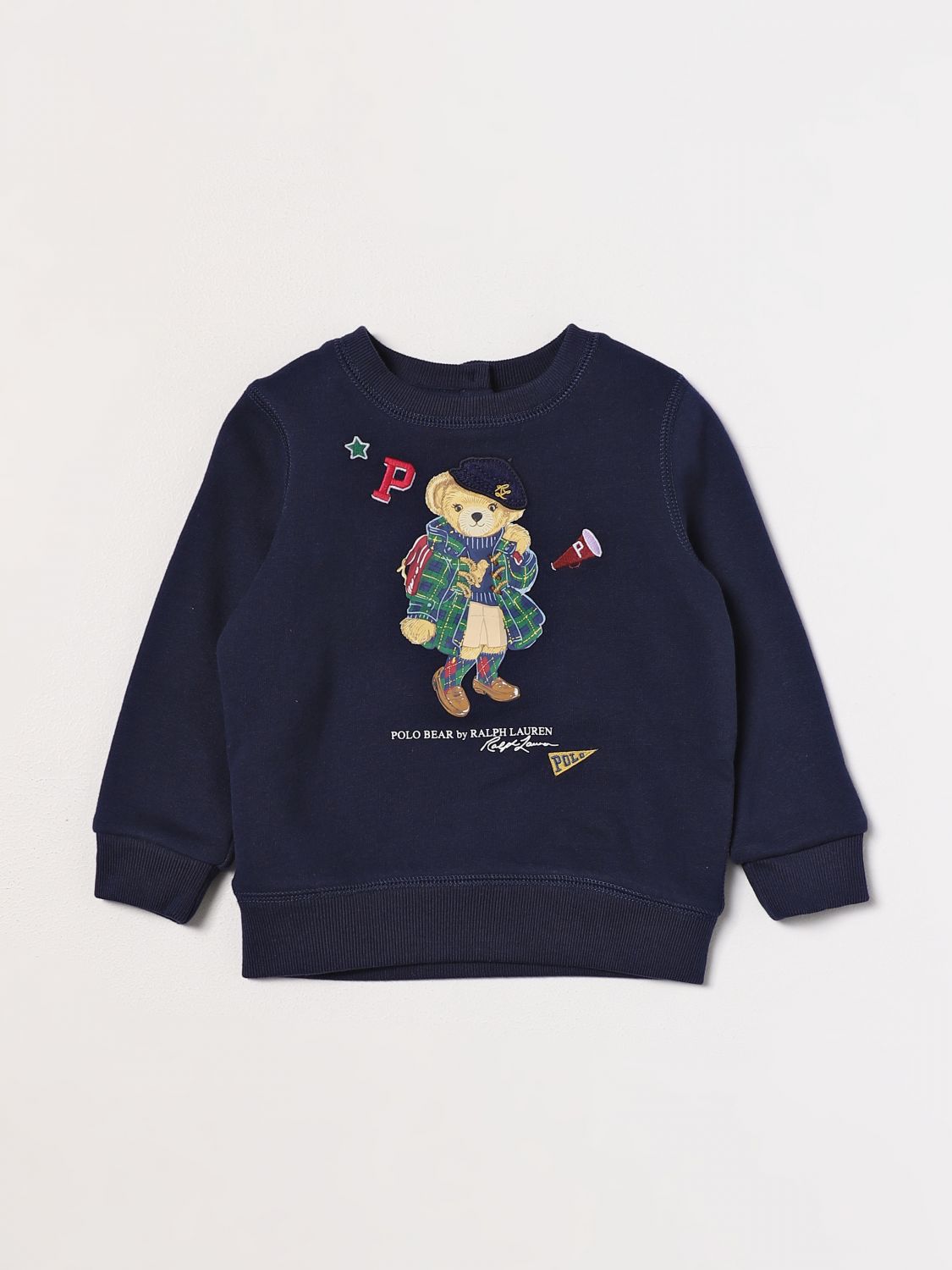 Polo Ralph Lauren Babies' T-shirt  Kids Color Navy