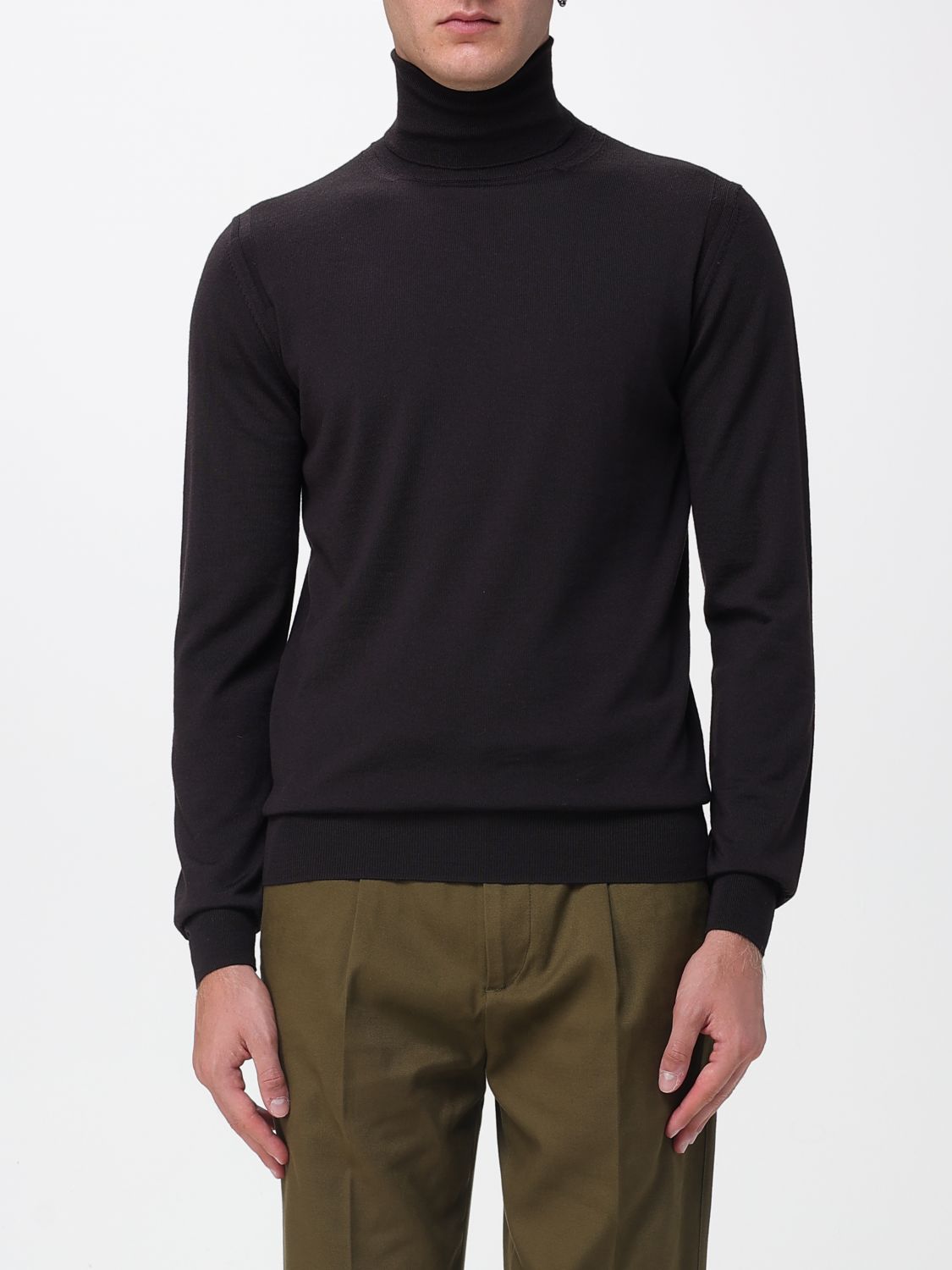 Paolo Pecora Sweater  Men Color Brown In Brown