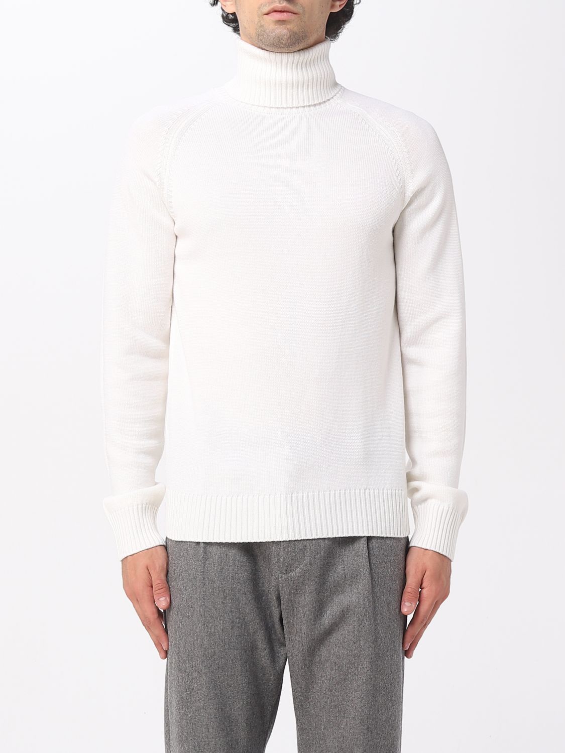 Paolo Pecora Jumper  Men Colour Yellow Cream