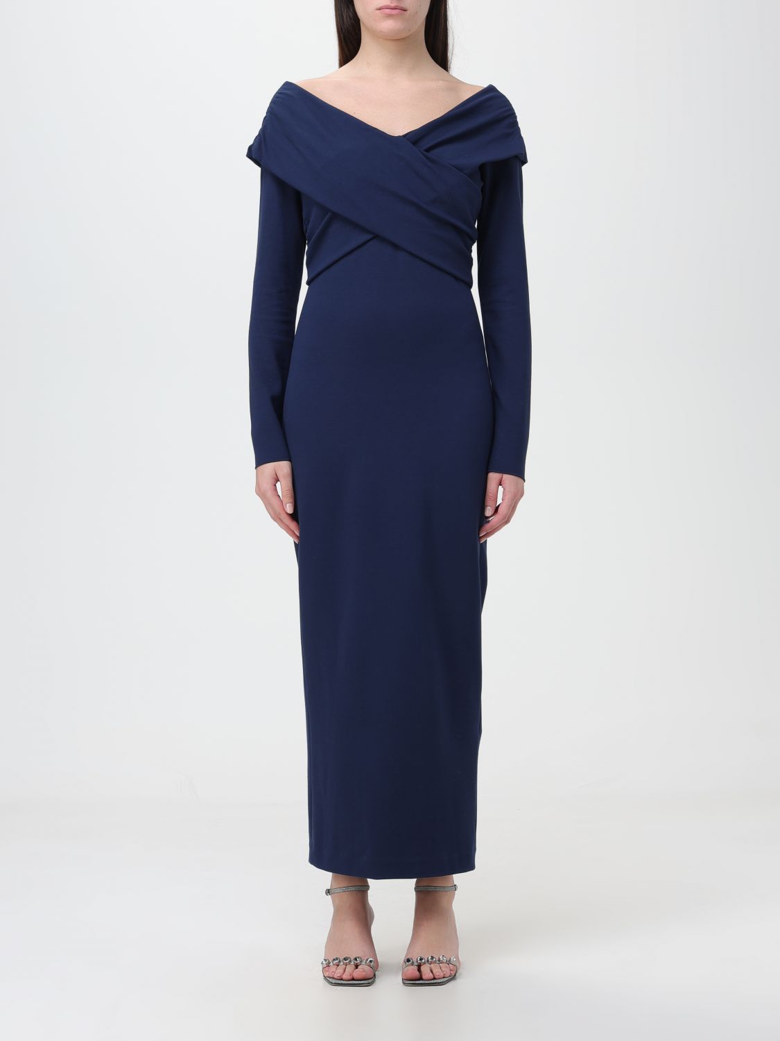 Emporio Armani Dress  Woman In Blue
