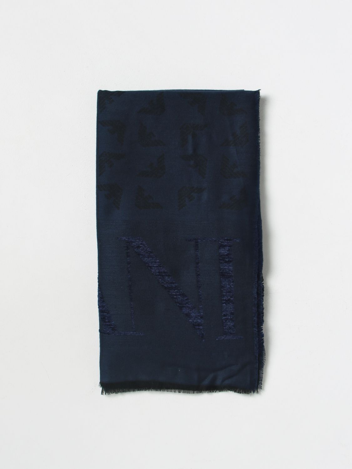 Scarf EMPORIO ARMANI Woman colour Blue