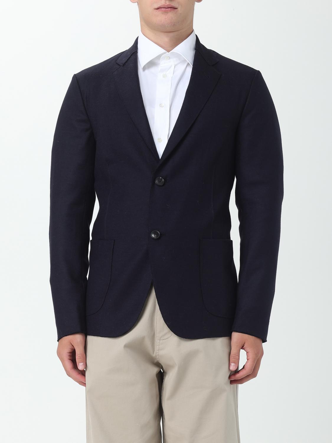 Blazer EMPORIO ARMANI Men color Blue