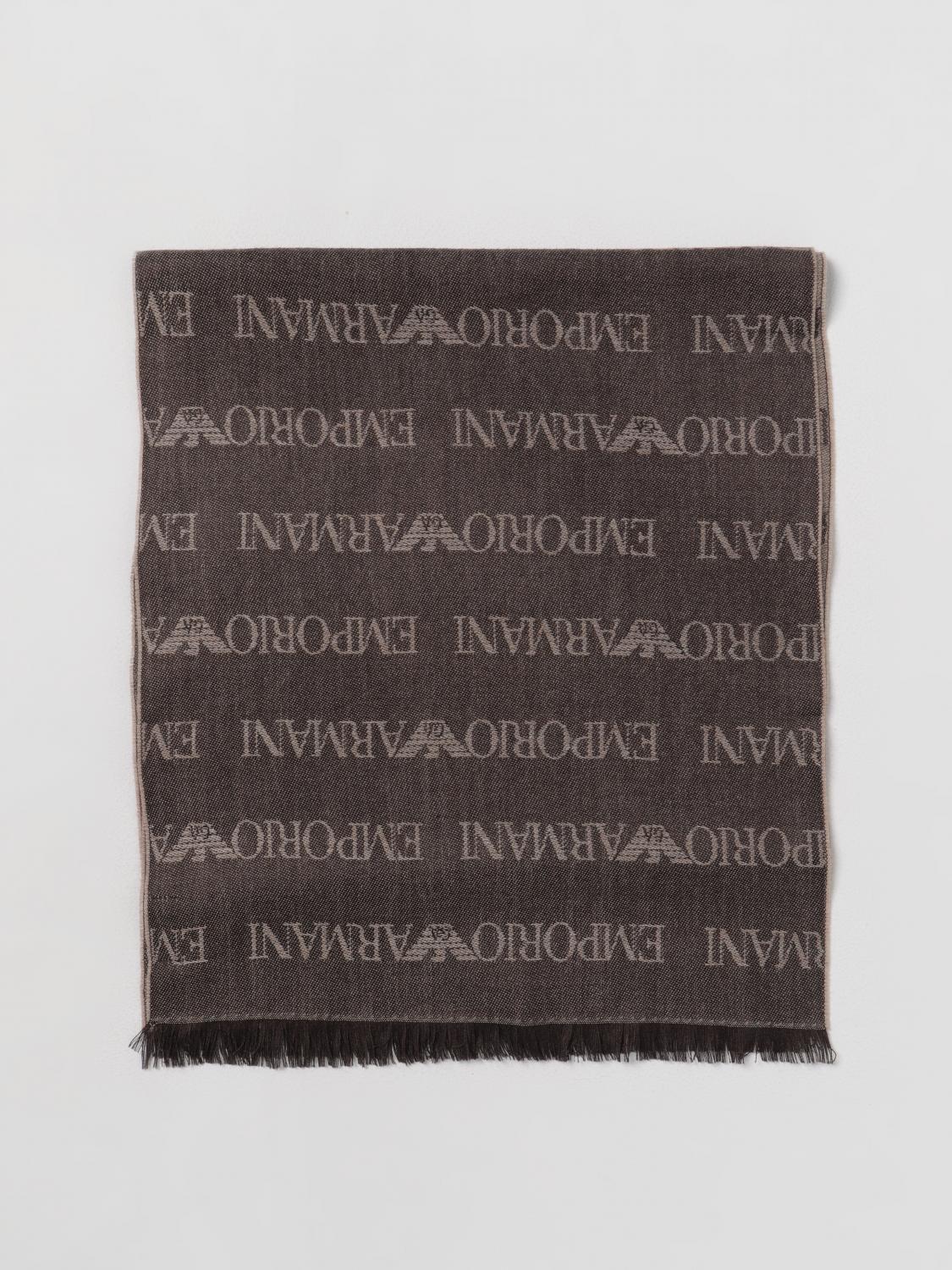 Scarf EMPORIO ARMANI Men colour Dark