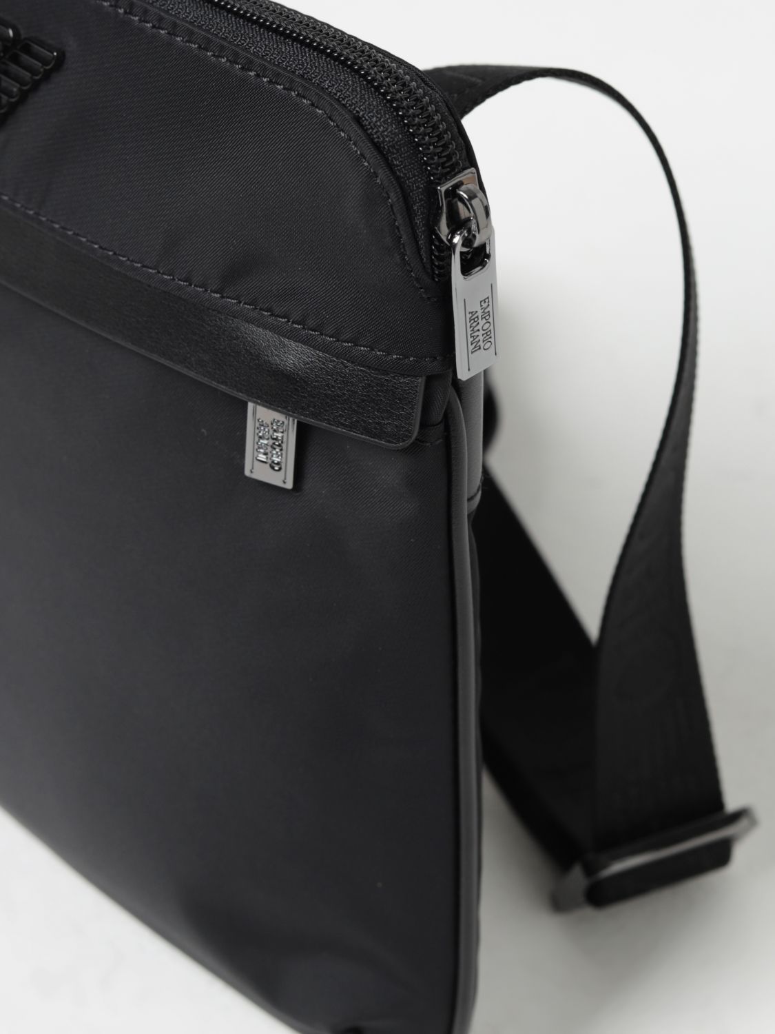 EMPORIO ARMANI: bag in nylon - Blue  Emporio Armani shoulder bag  Y4R454Y700J online at