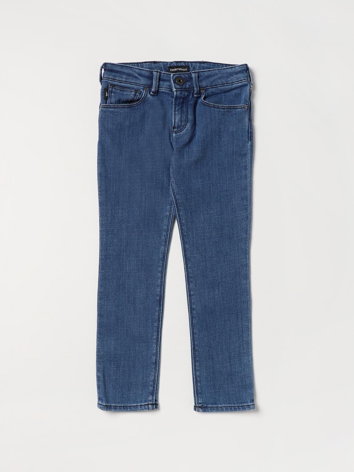 Emporio Armani Jongens Denim Jeans Kids Color Maat 4