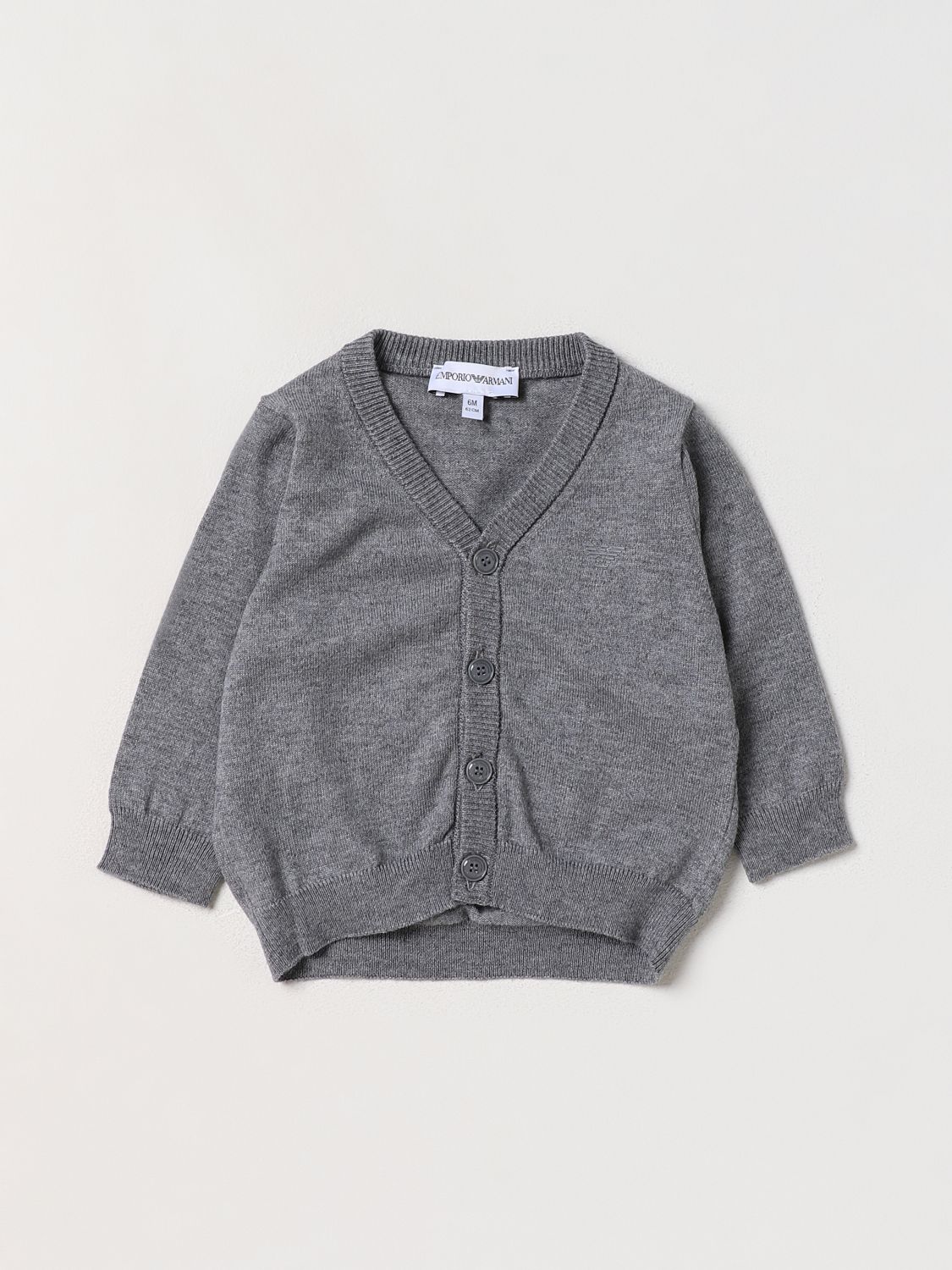 Emporio Armani Babies' Jumper  Kids Kids In Grey