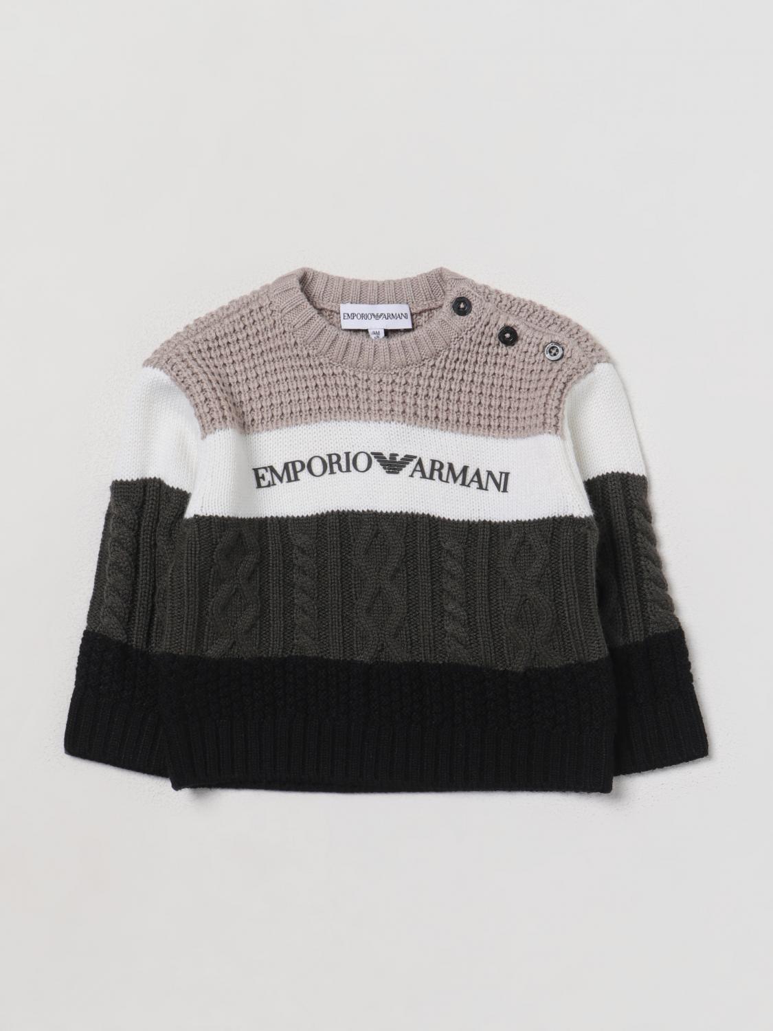 Emporio Armani Babies' Sweater  Kids Kids Color Beige