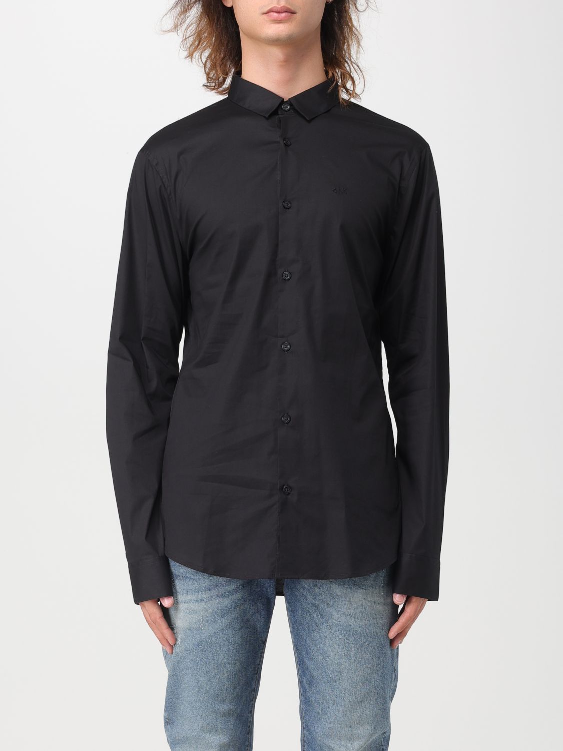 Armani Exchange Hemd  Herren Farbe Schwarz In Black