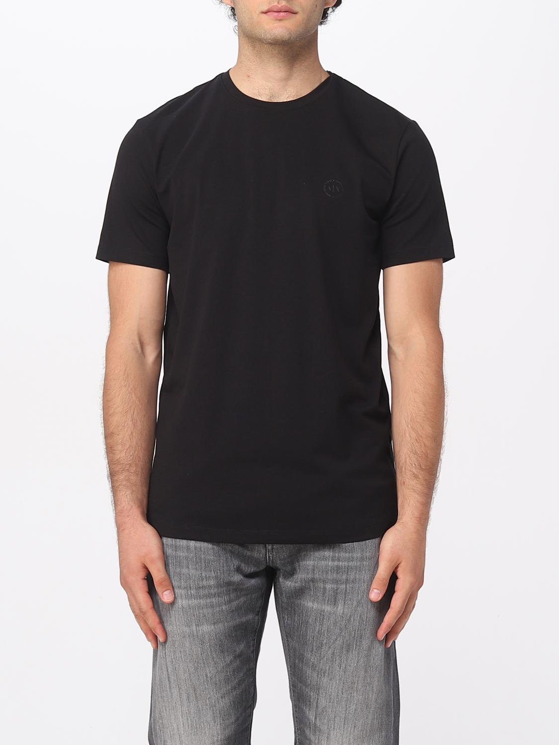 Armani Exchange T-shirts In Black