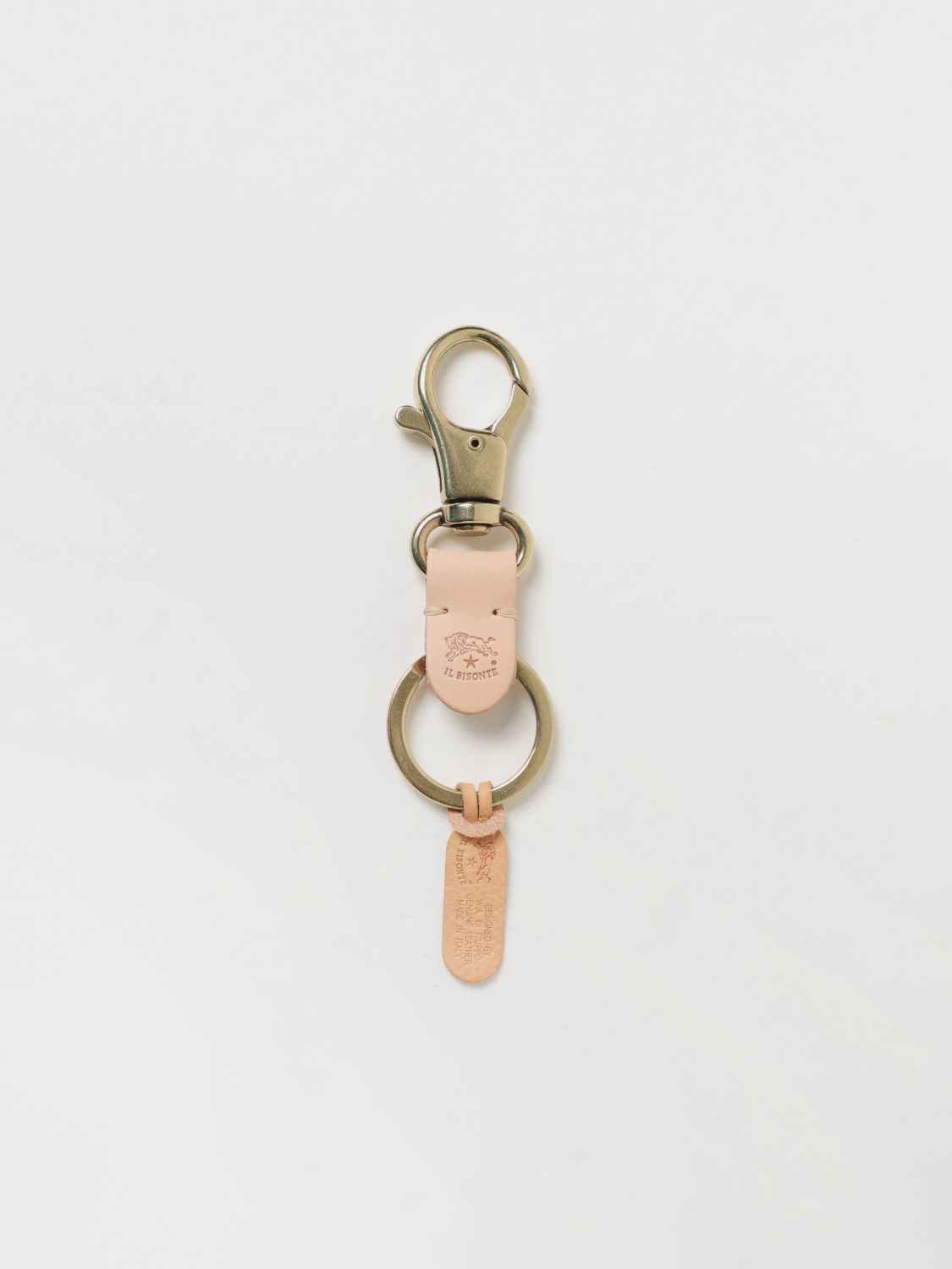 Il Bisonte Keyring  Woman In Yellow Cream