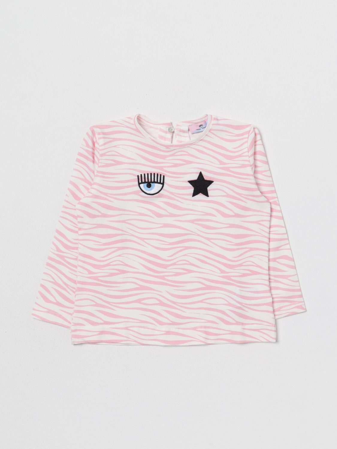 Chiara Ferragni Babies' T恤  儿童 颜色 粉色 In Pink