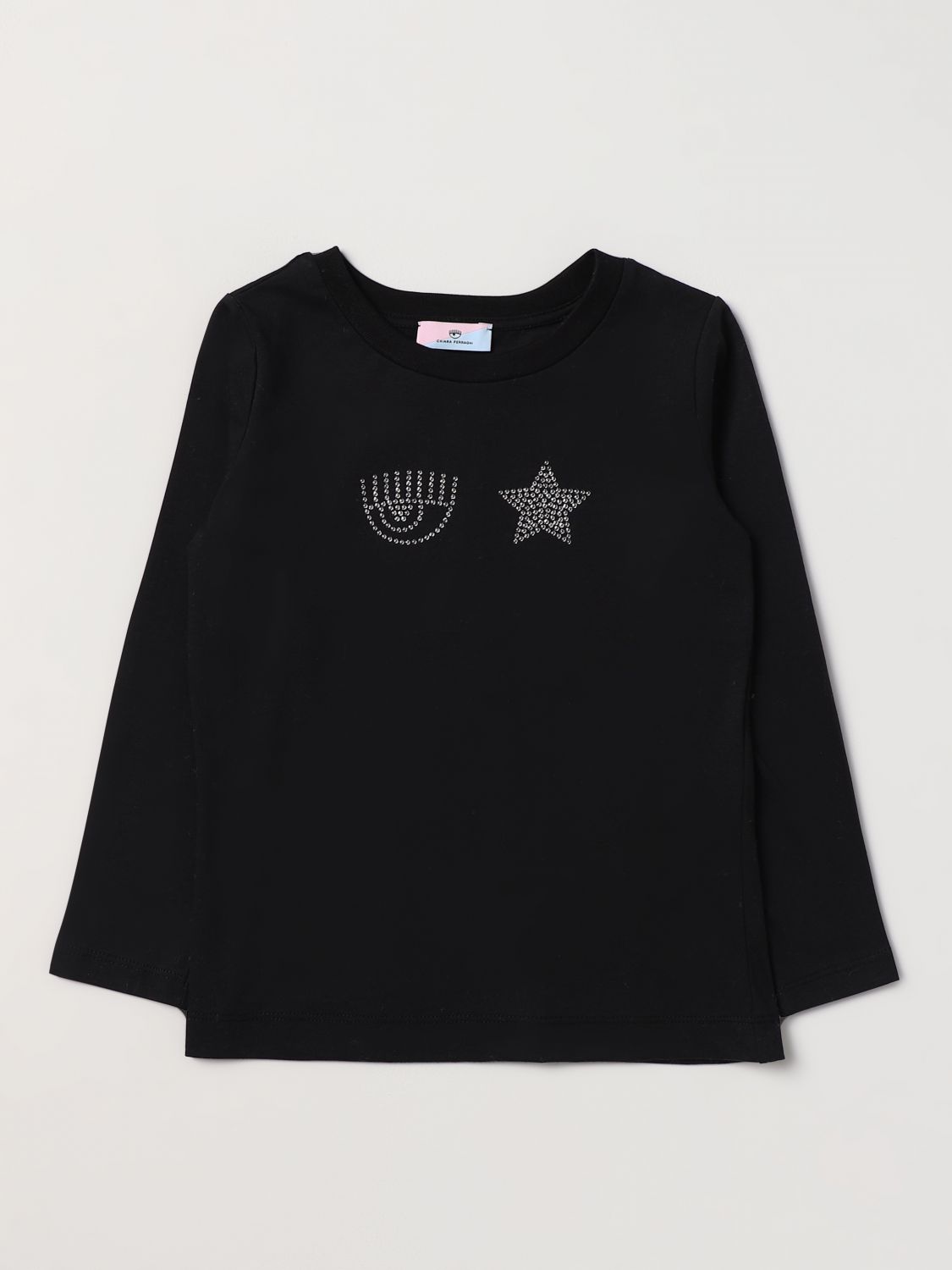 Chiara Ferragni Kids' T-shirt  Kinder Farbe Schwarz In Black
