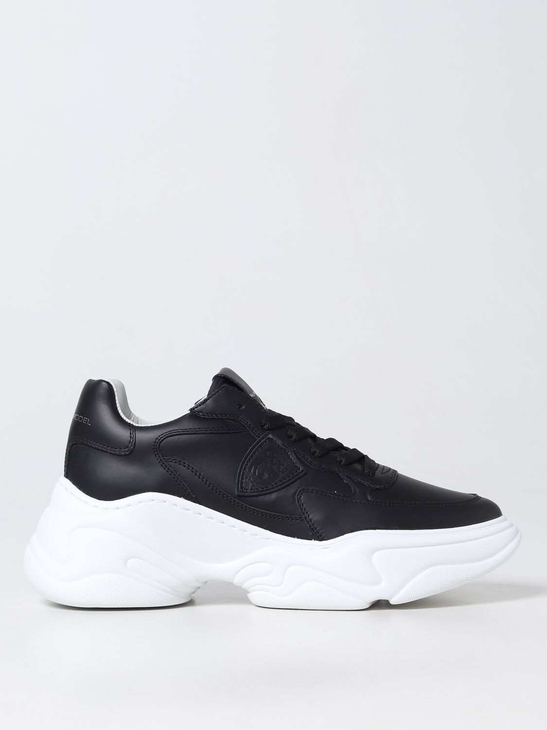 PHILIPPE MODEL: sneakers for woman - Black | Philippe Model sneakers ...