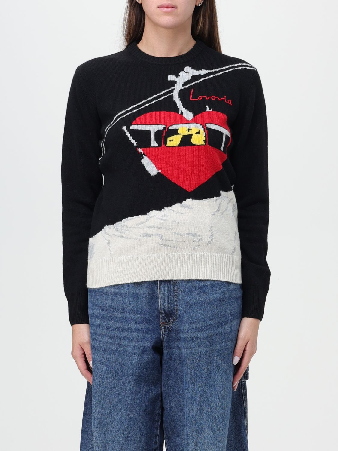 Shop Mc2 Saint Barth Sweater  Woman Color Black