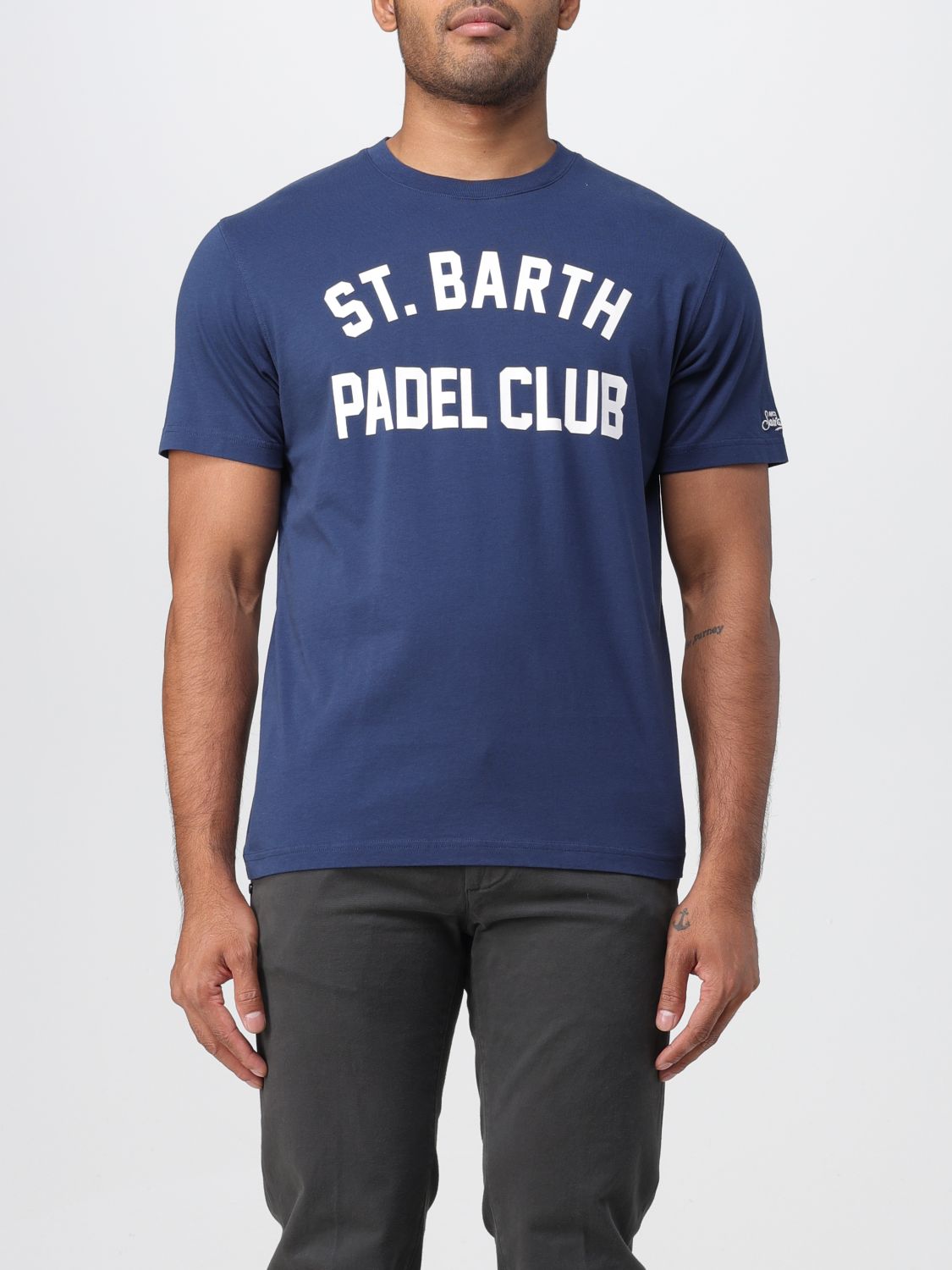 Mc2 Saint Barth T-shirt  Men Colour Blue