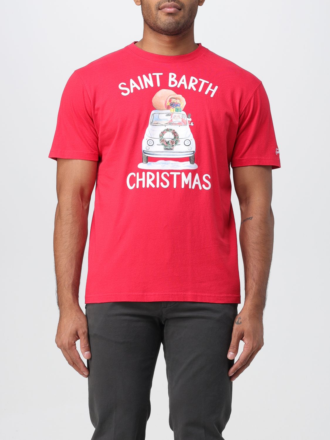 Mc2 Saint Barth T-shirt  Men Color Red
