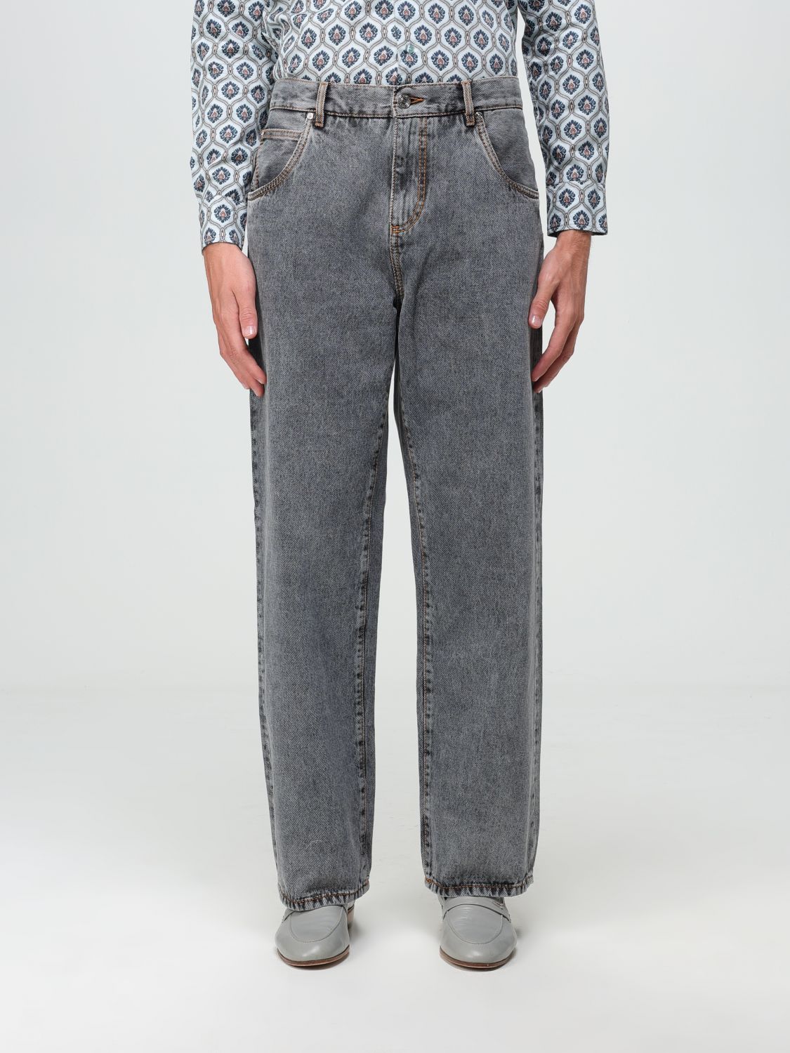 Etro Jeans  Herren Farbe Grau In Grey