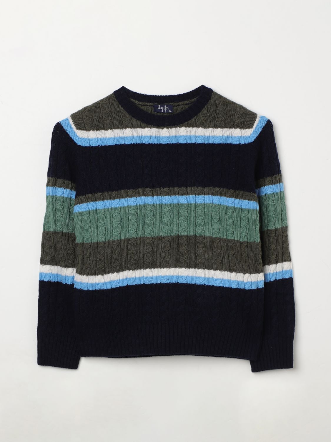 Shop Il Gufo Sweater  Kids Color Blue