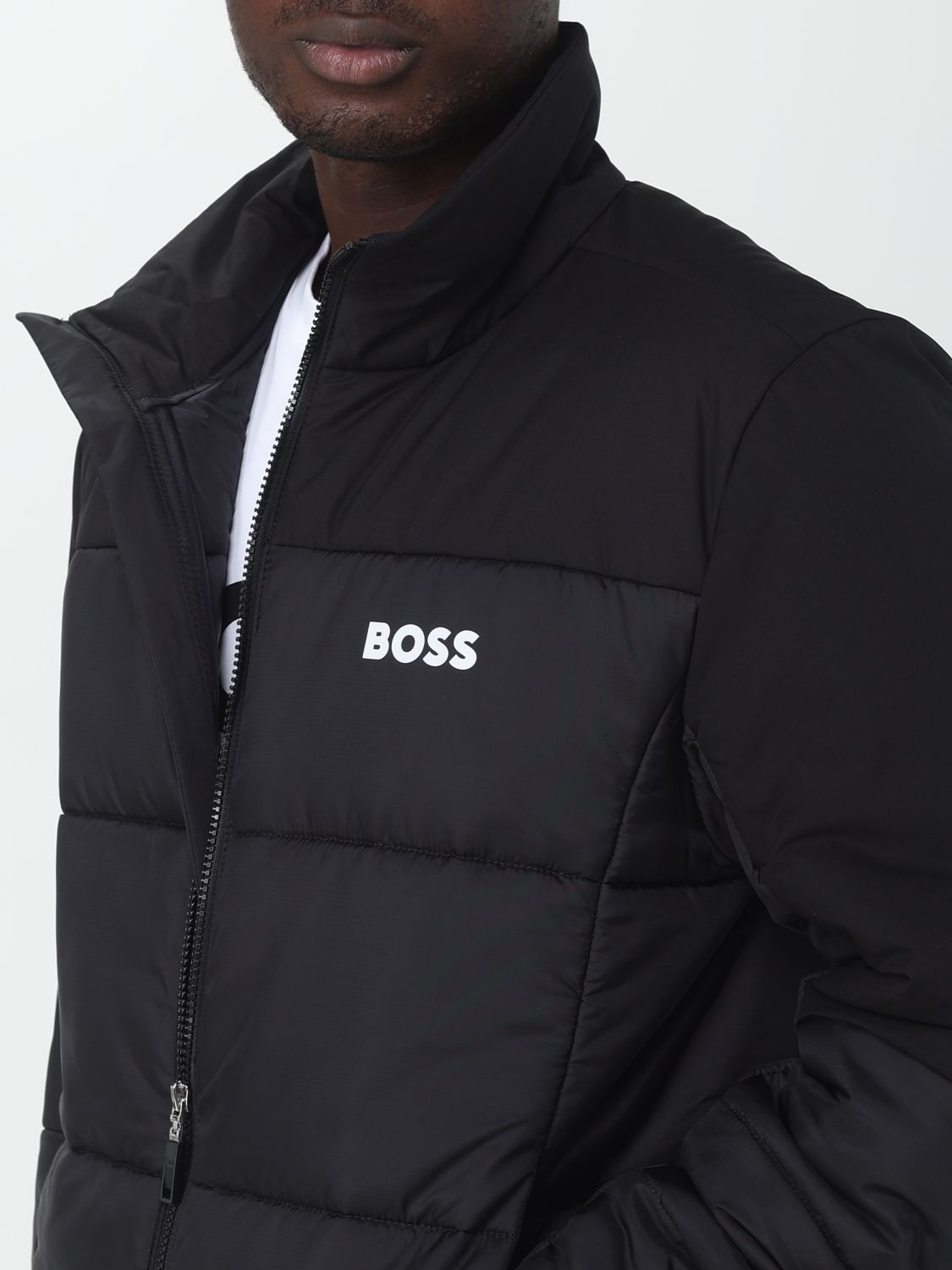 BOSS: jacket for man - Blue  Boss jacket 50497559 online at