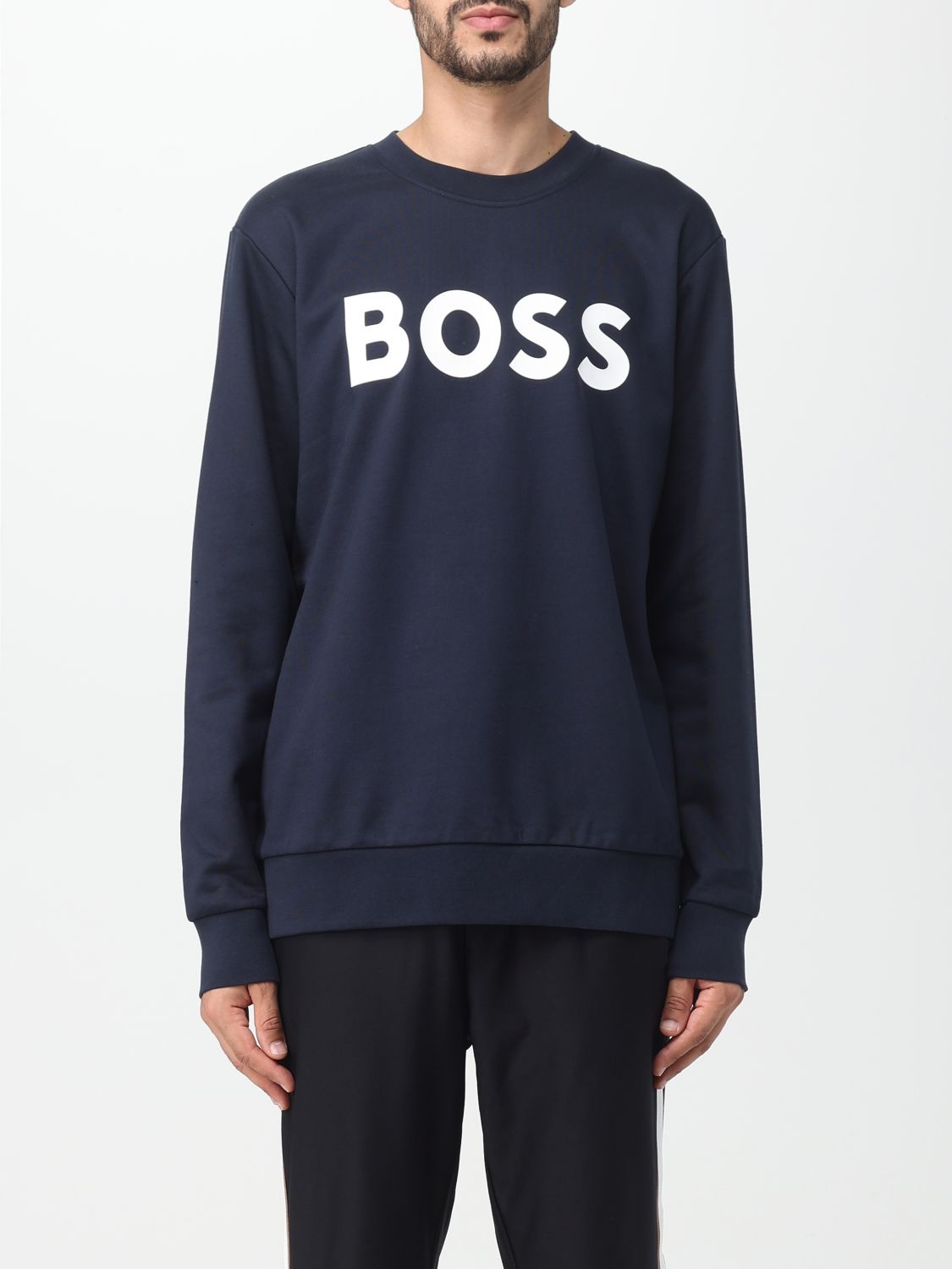 Hugo Boss Sweatshirt Boss Men In Blue