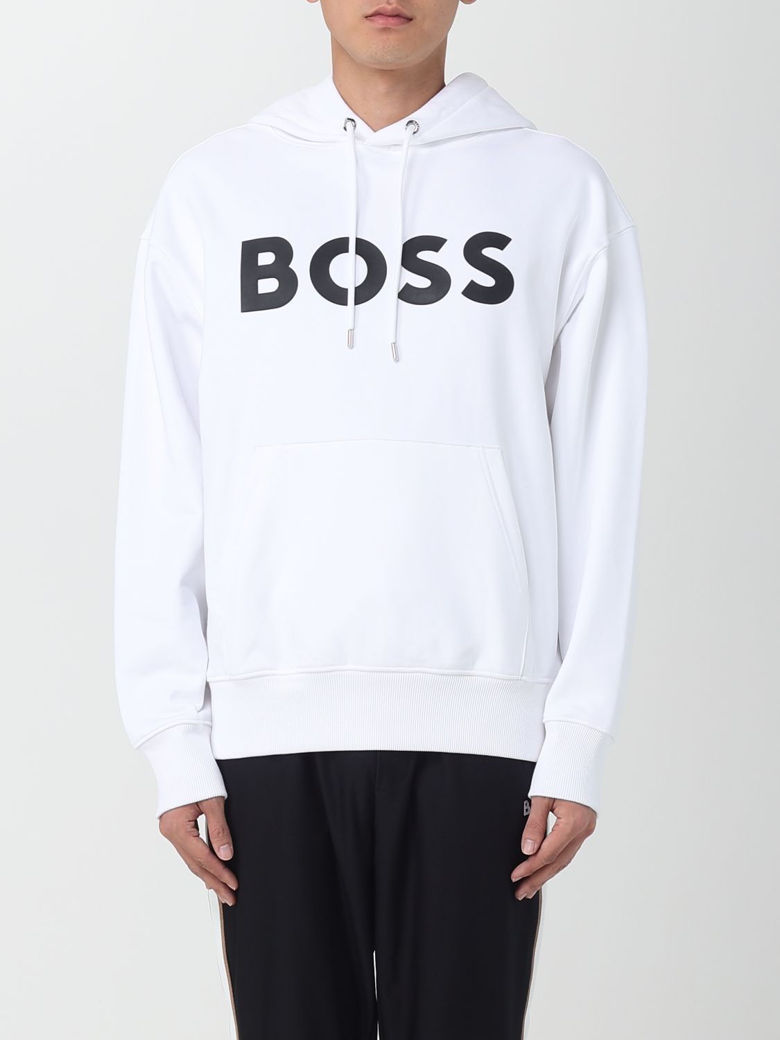 Hugo Boss Sweatshirt Boss Men In White