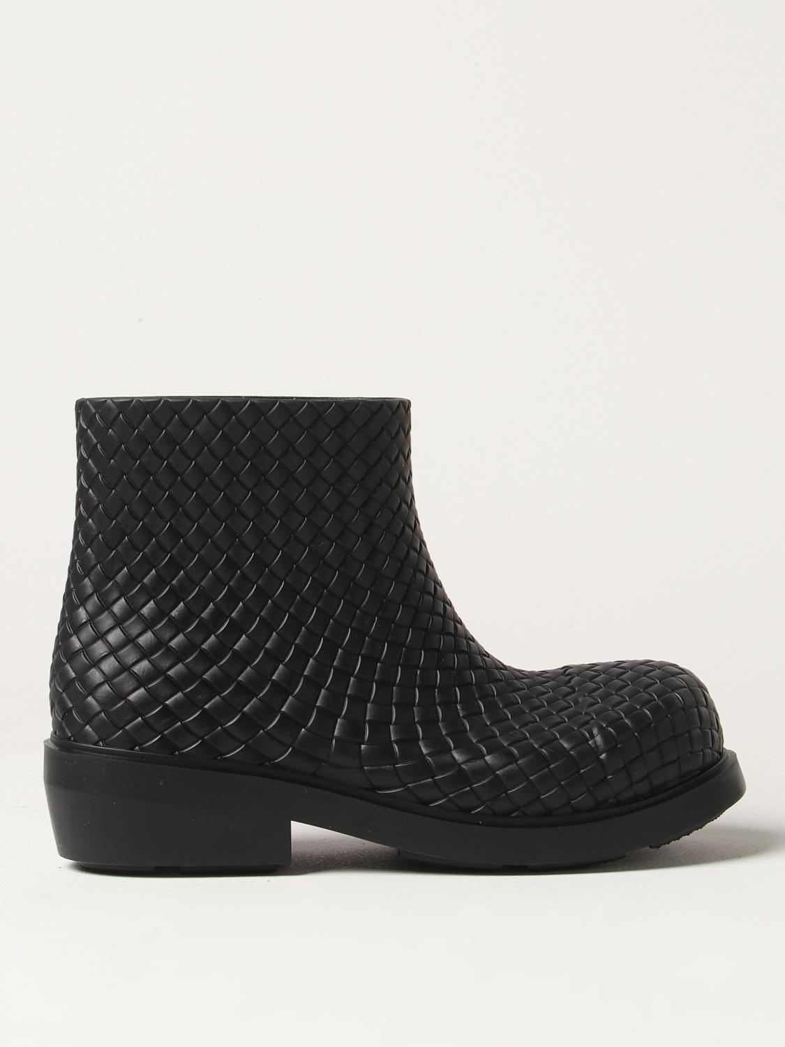 Bottega Veneta Fireman ankle boots in woven rubber