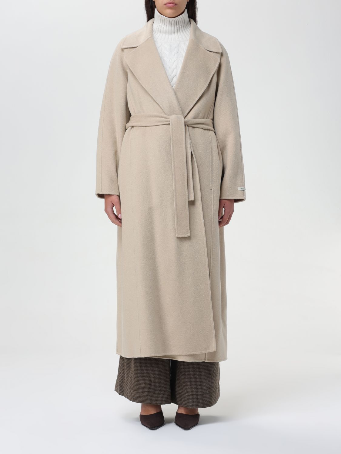 PALTO' CAPPOTTO: Cappotto in misto lana, Cappotto Palto' donna -  B31PDPAOLDOU Crema