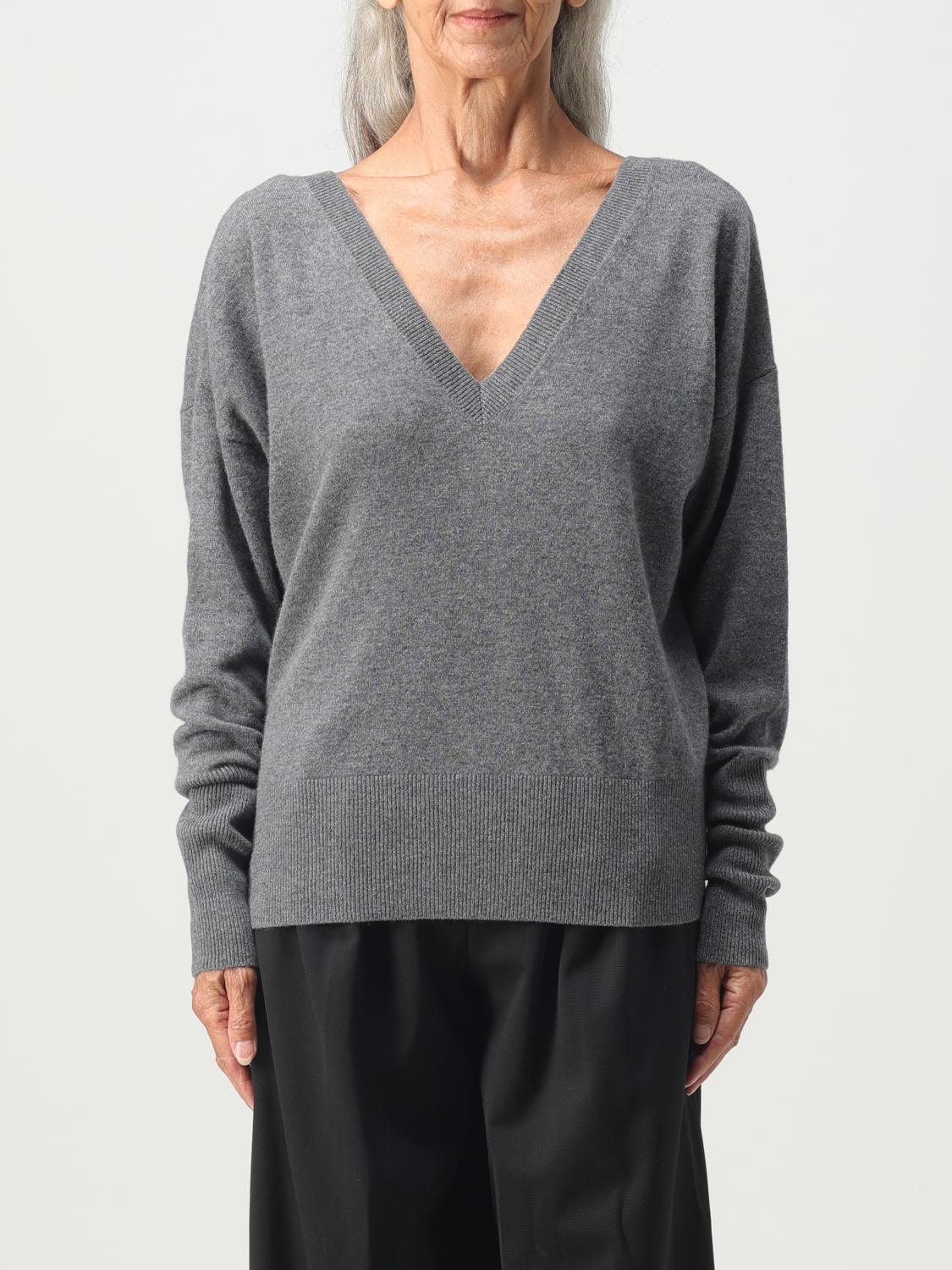 FEDERICA TOSI SWEATER FEDERICA TOSI WOMAN COLOR GREY,398108020