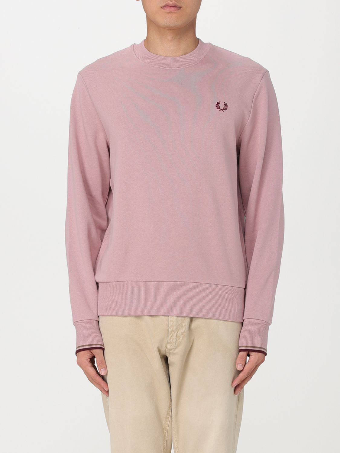 Fred Perry Sweatshirt  Herren Farbe Pink