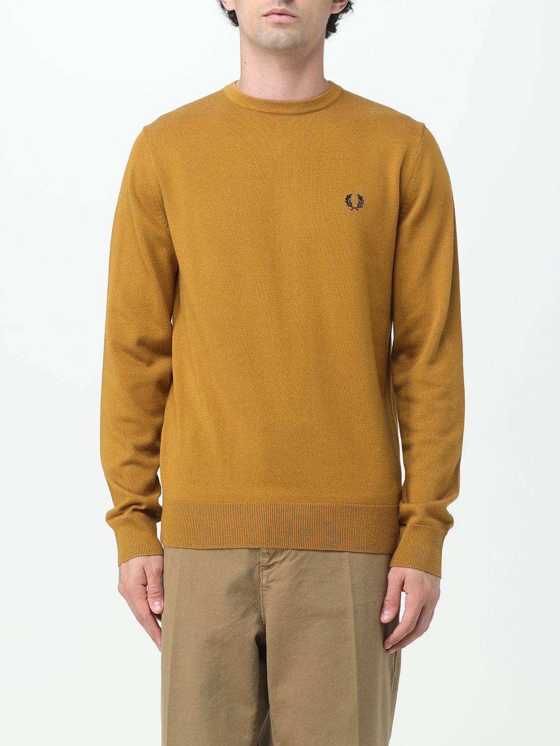 Fred Perry 毛衣  男士 颜色 棕色 In Brown
